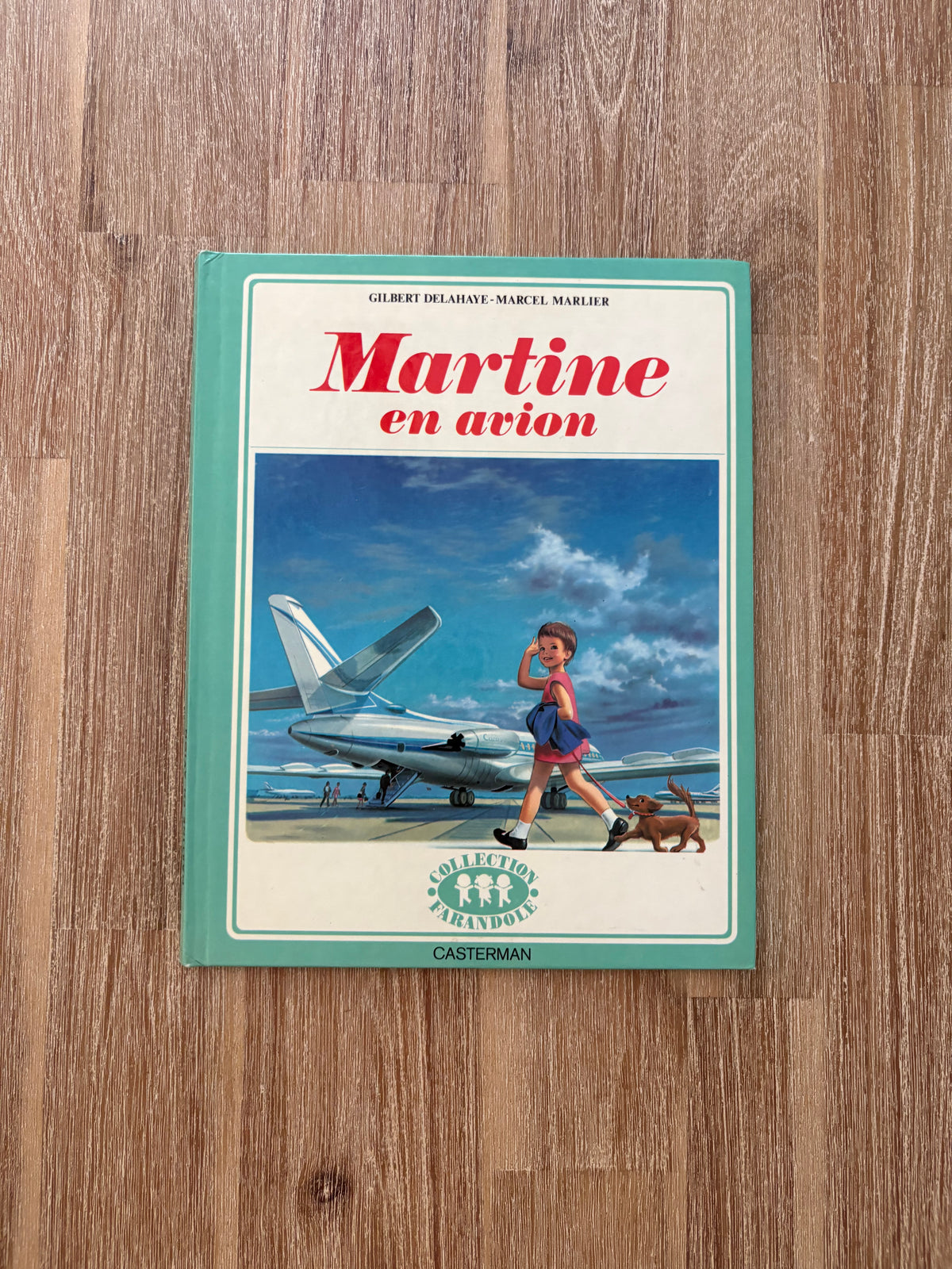 Martine en avion