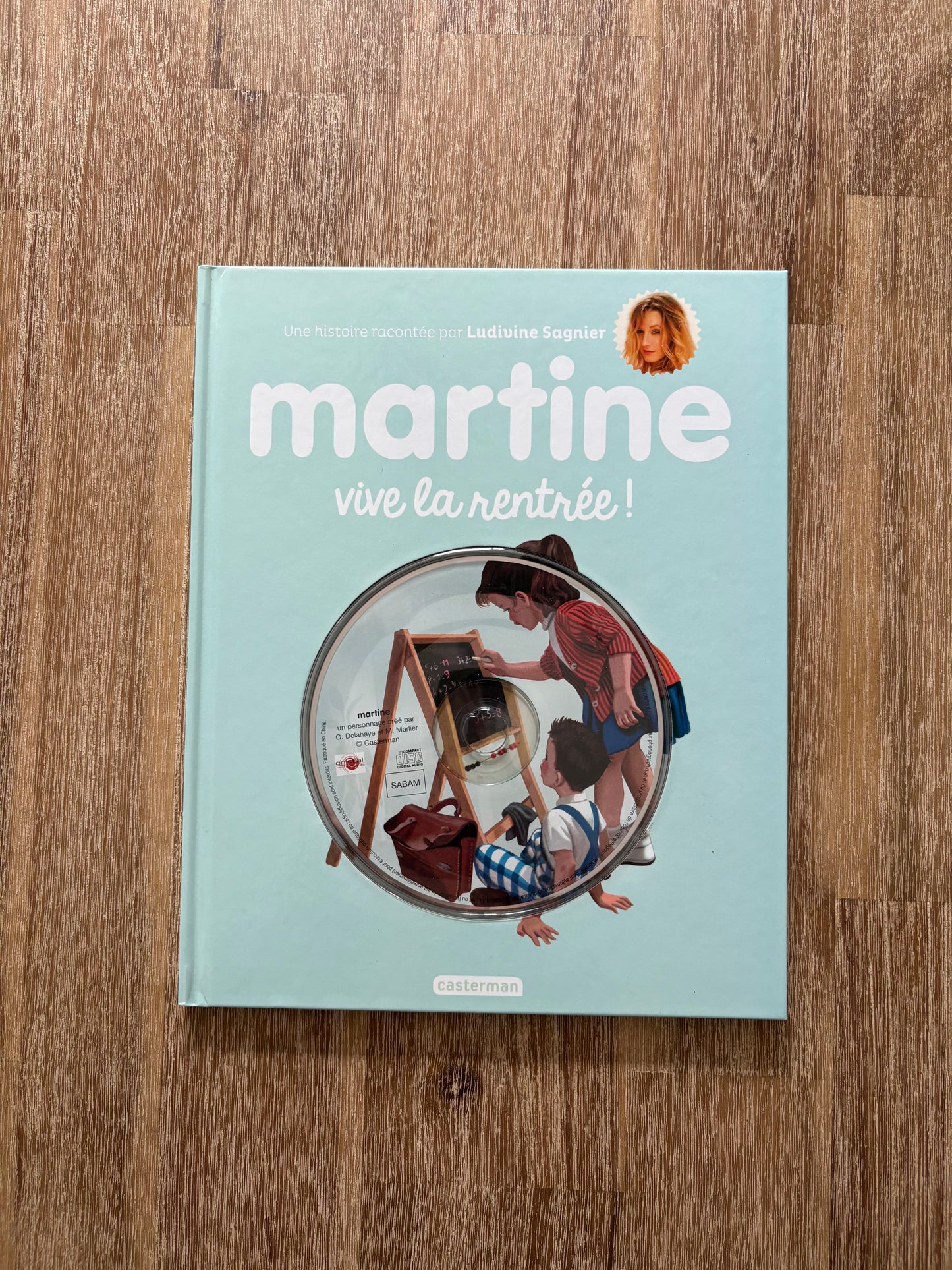 Martine vive la rentrée! (livre + récit audio)