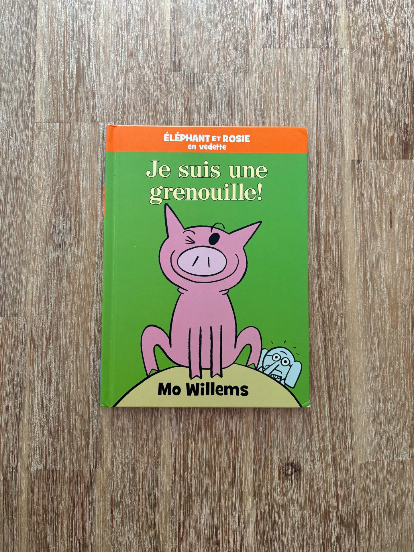 Éléphant et Rosie en vedette Je suis une grenouille !