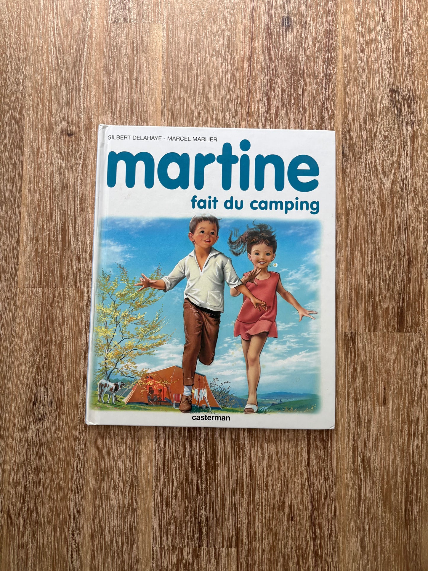 Martine fait du camping