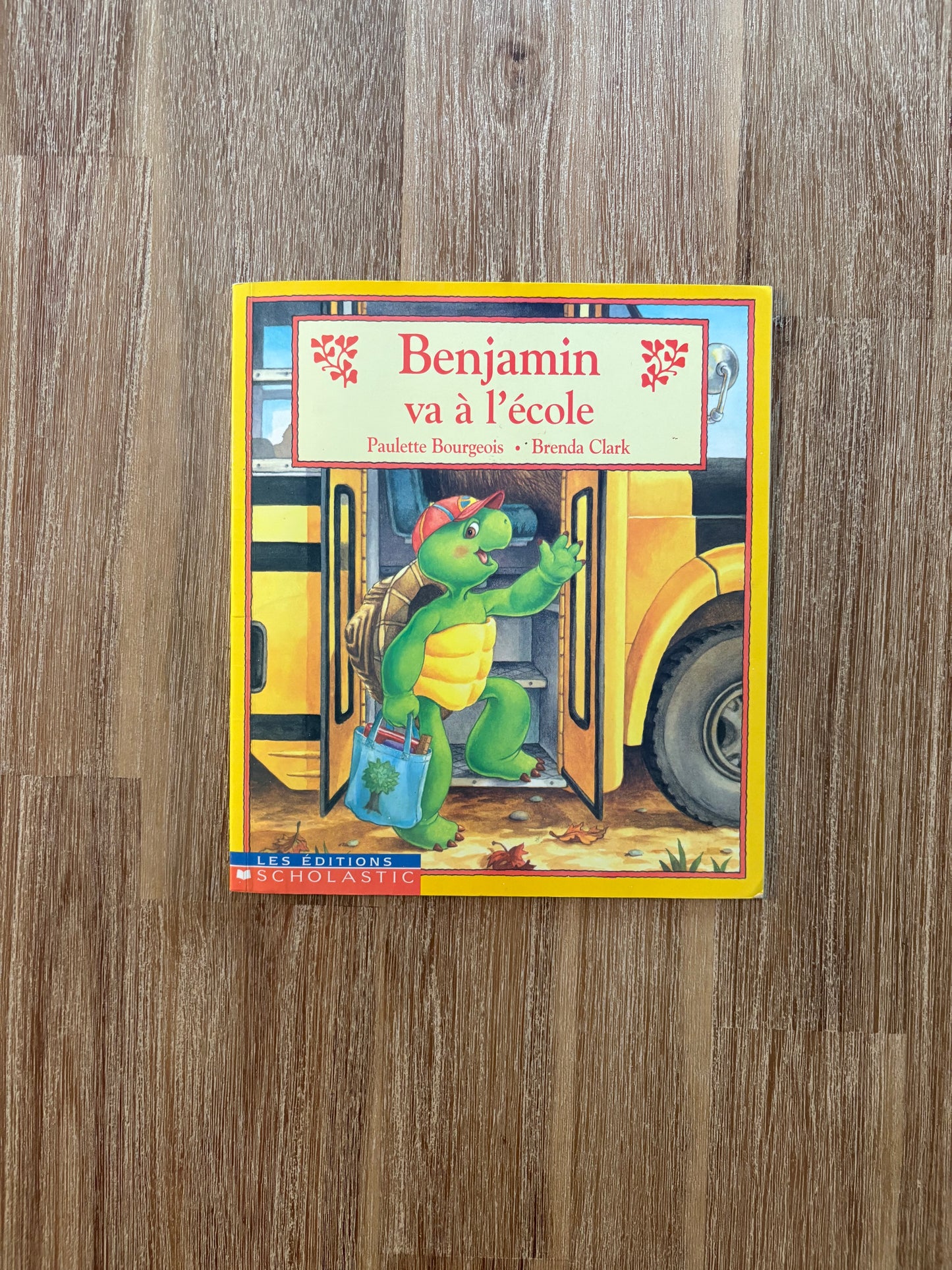 Benjamin va à l'école