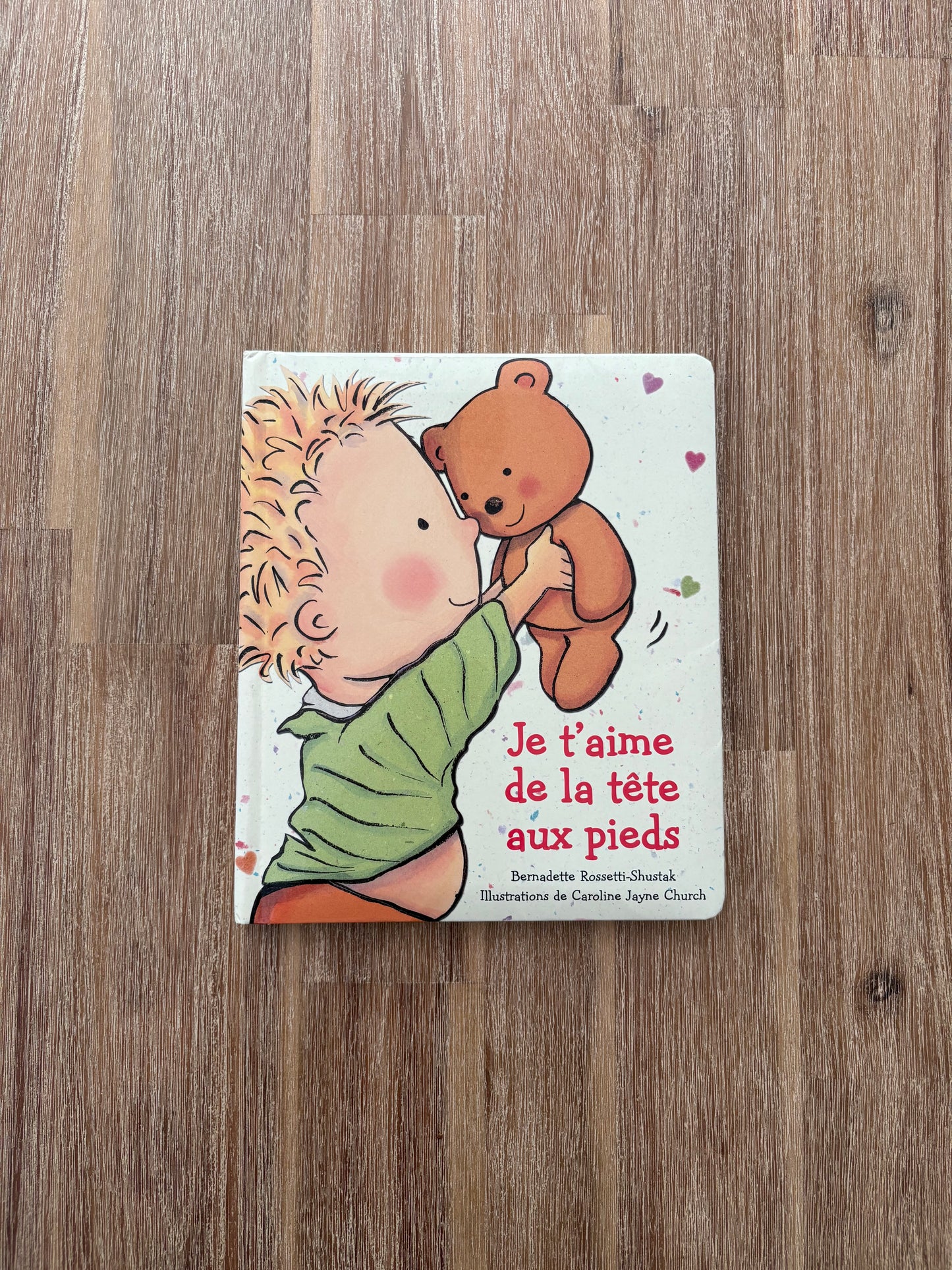 Je t’aime de la tête aux pieds