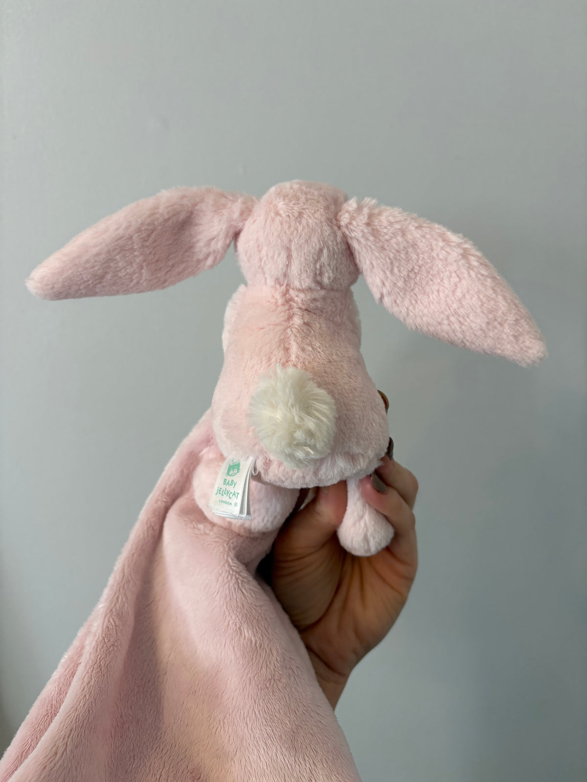Peluche Jellycat Baby / Bashful pink bunny soother