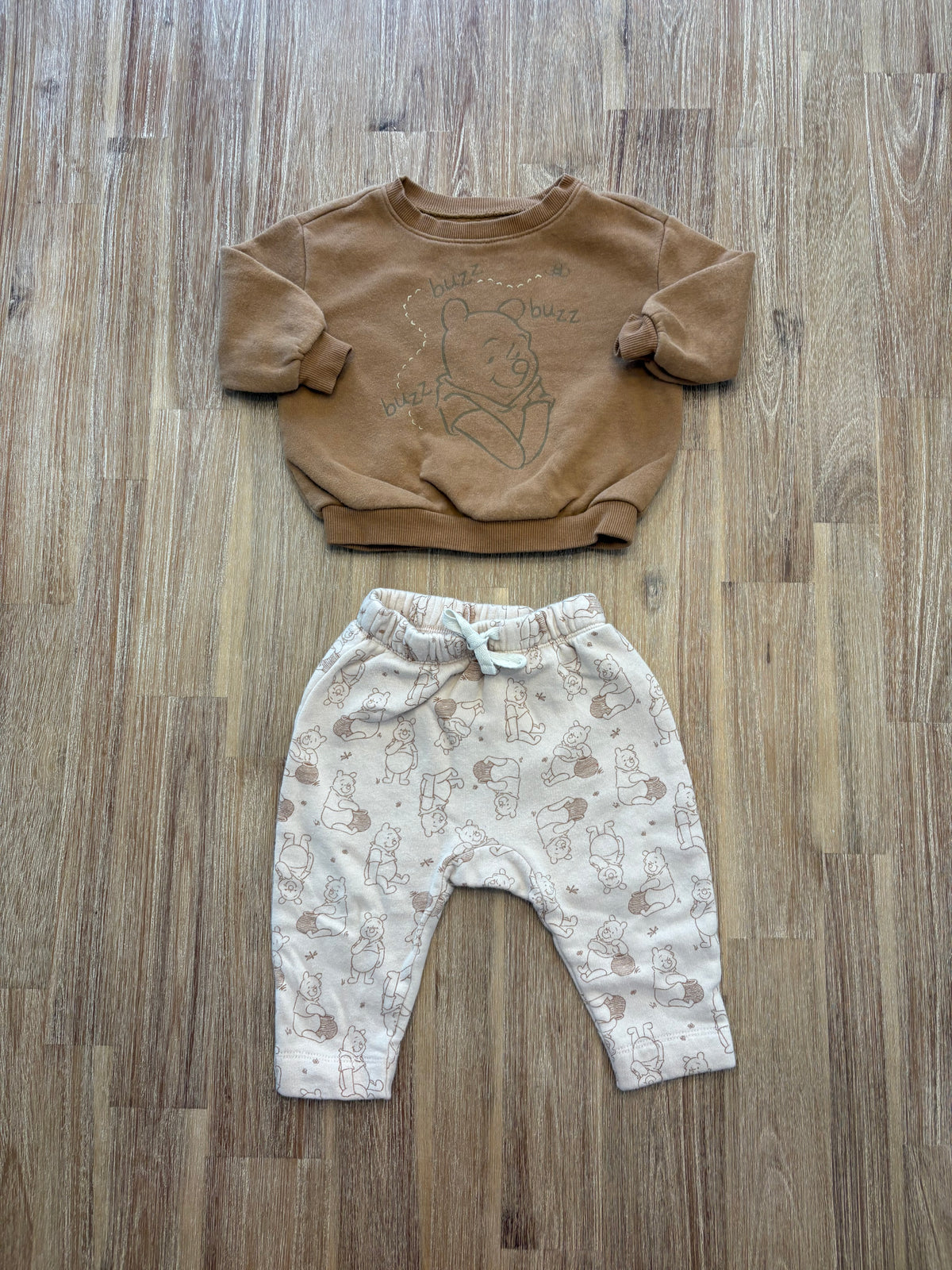 *Imparfait + Mousseux léger* 6-12 mois / Old navy x Winnie l'ourson