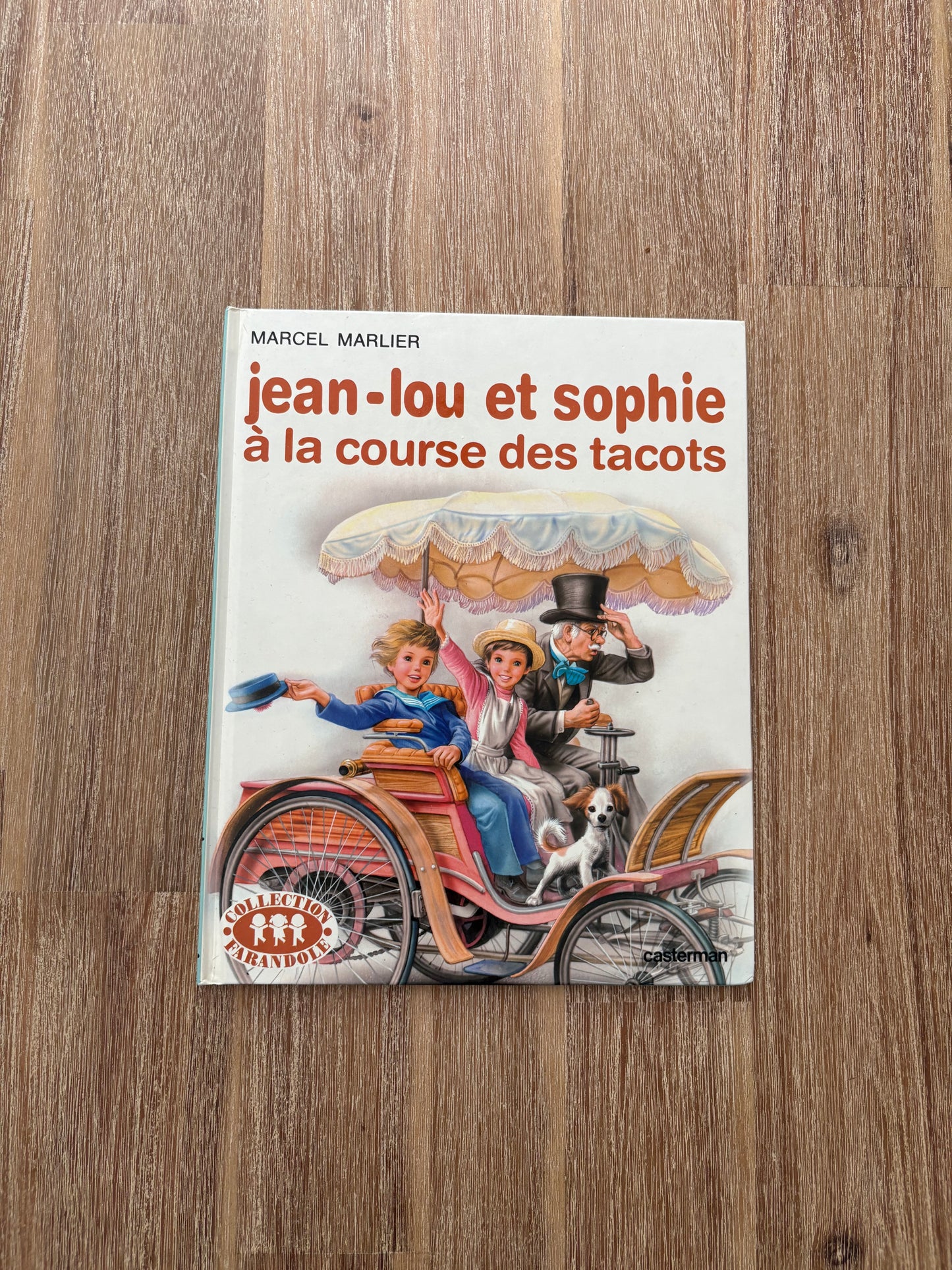 Jean-Loup et Sophie à la course de tacots