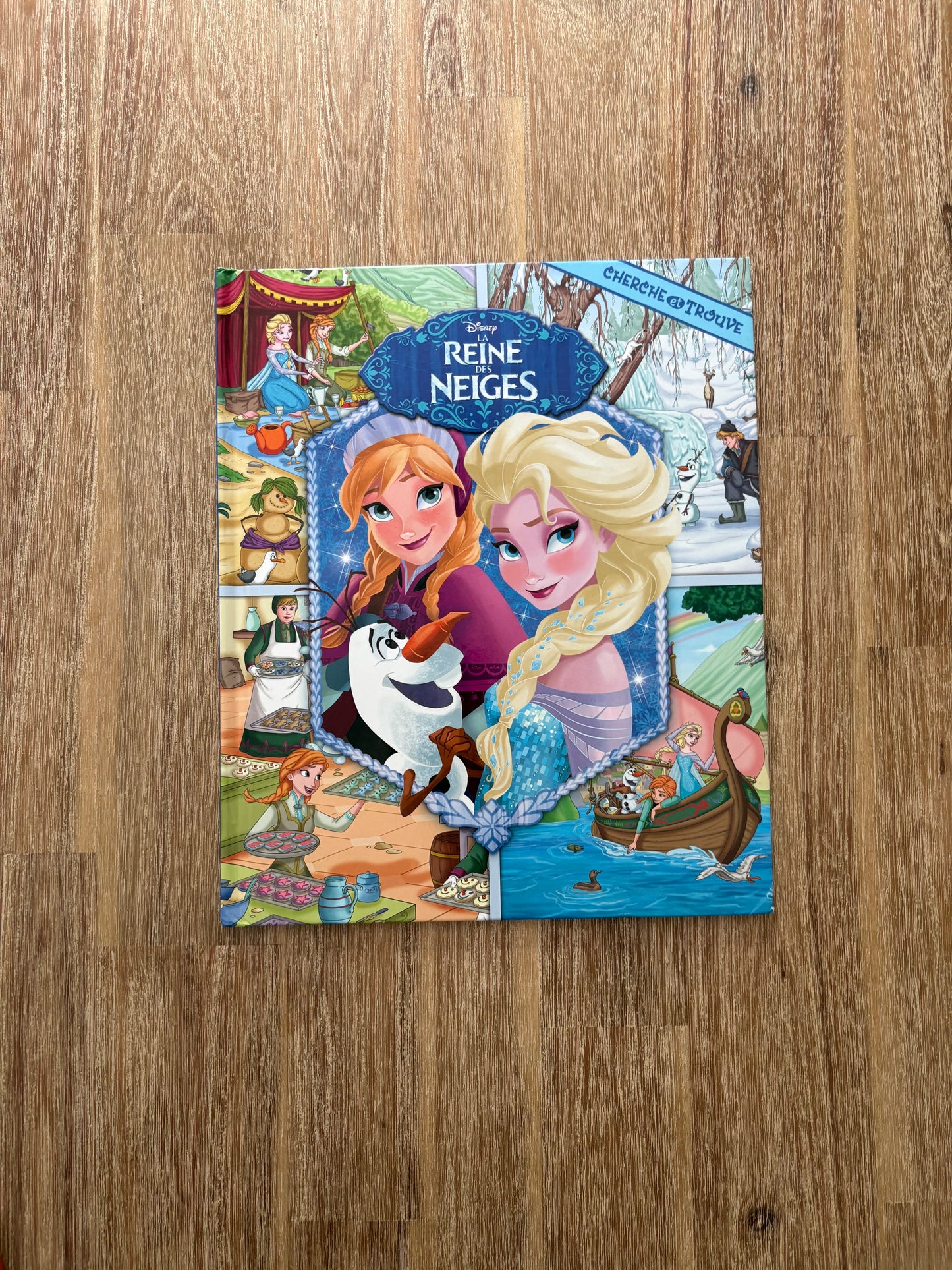 Cherche et trouve / La reine des neiges