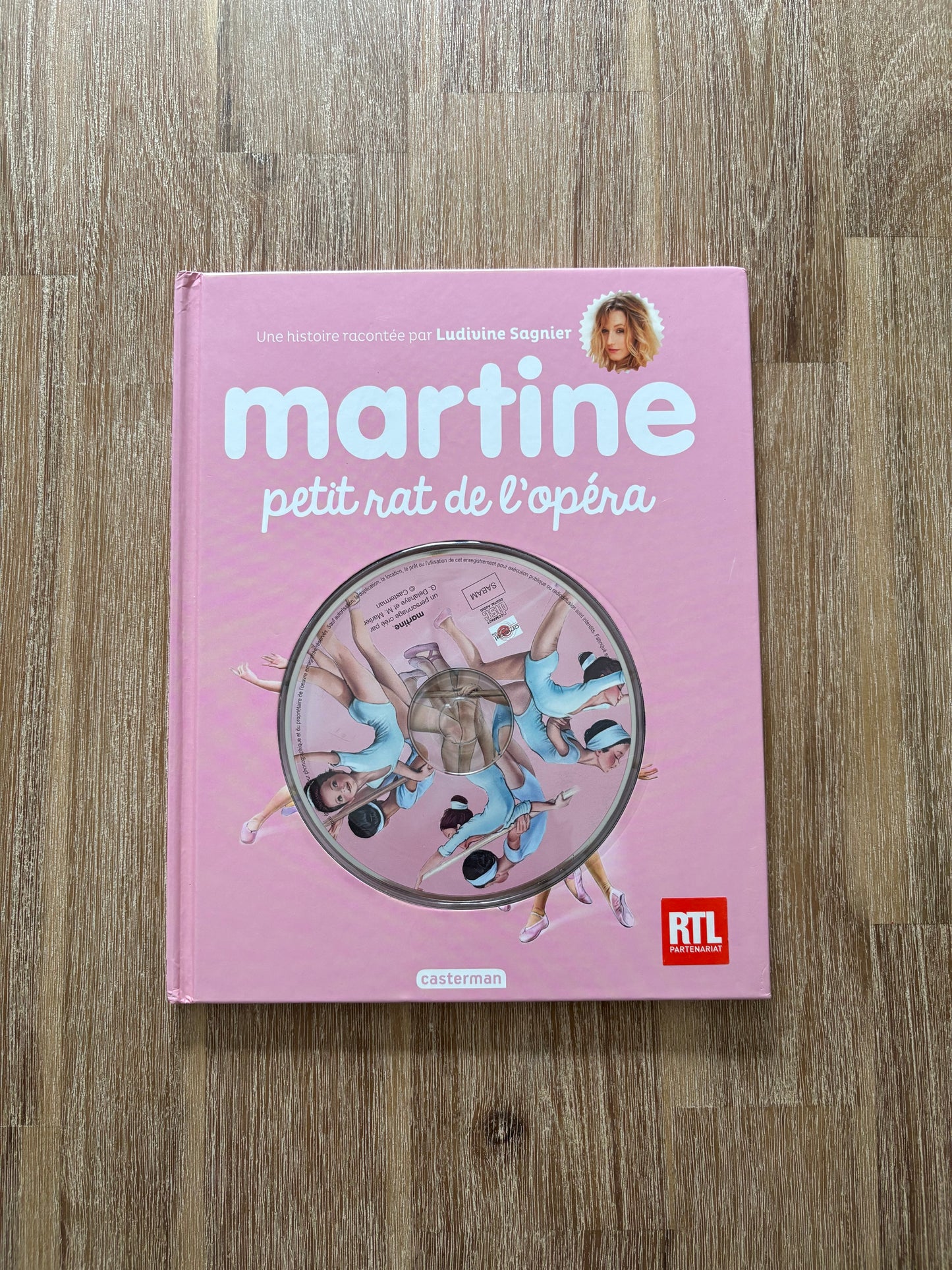 Martine petit rat d’opéra (livre + récit audio)