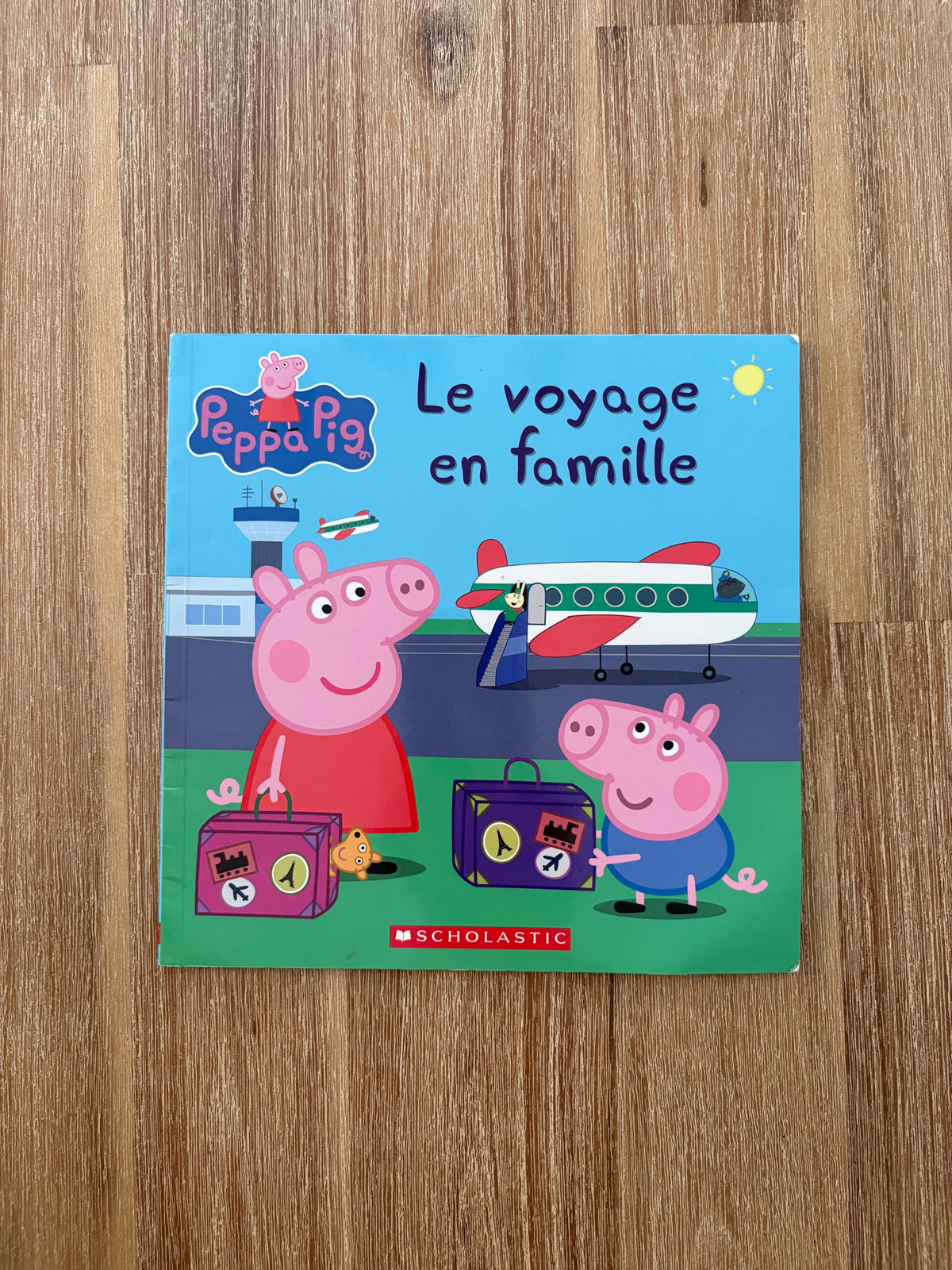*Imparfait léger coins * Peppa Pig, le voyage en famille