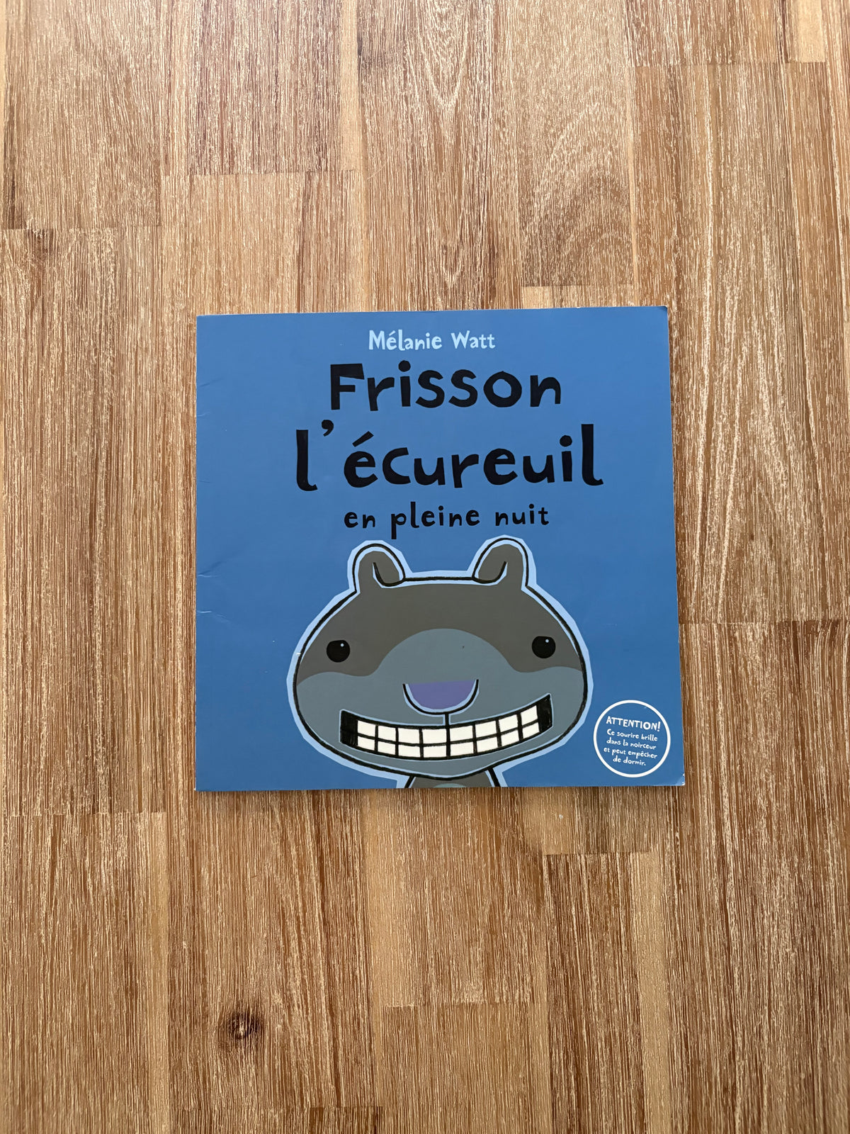 Frisson l’écureuil en pleine nuit