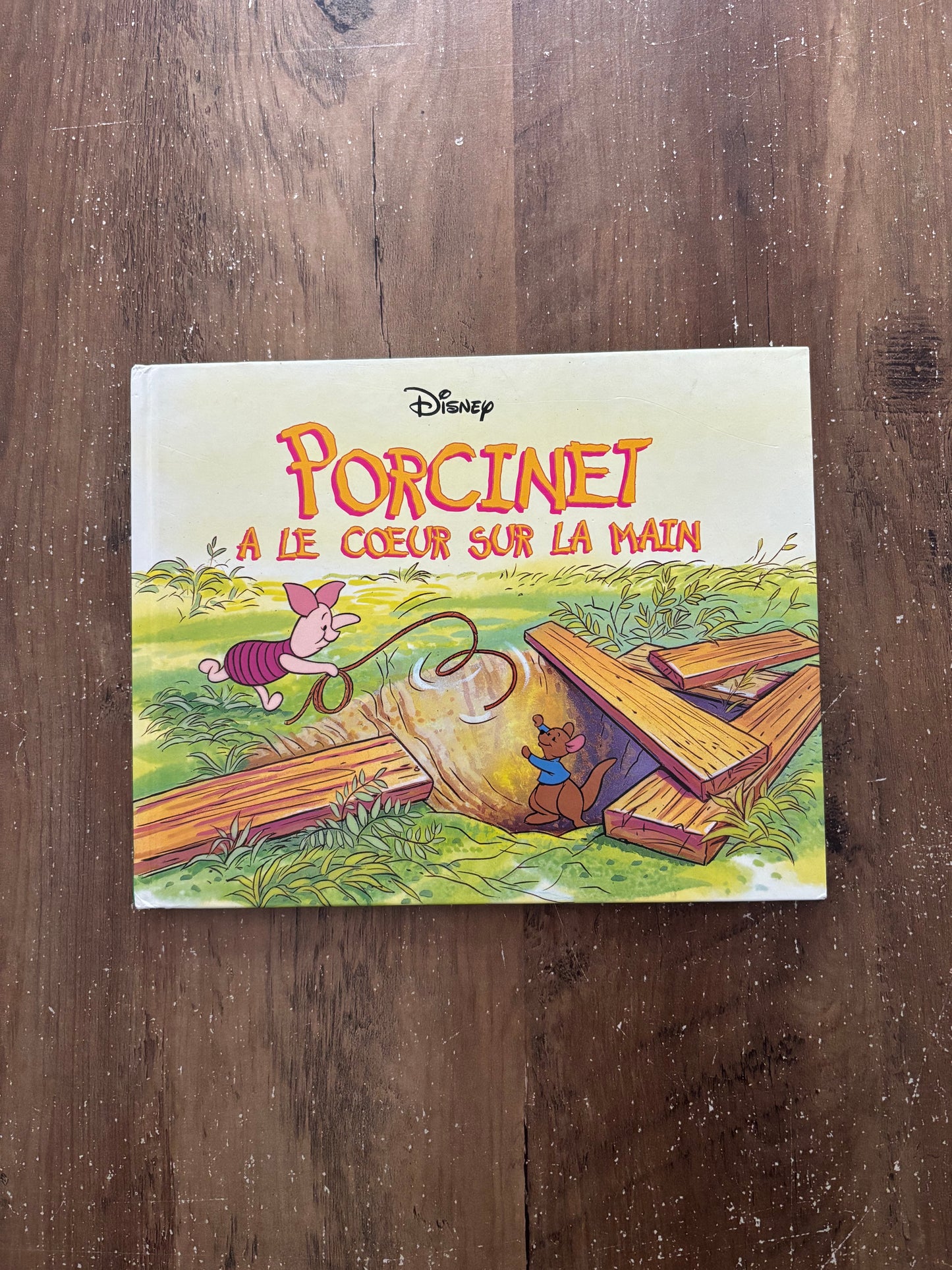 *Imparfait intérieur couverture* Porcinet à le cœur sur la main