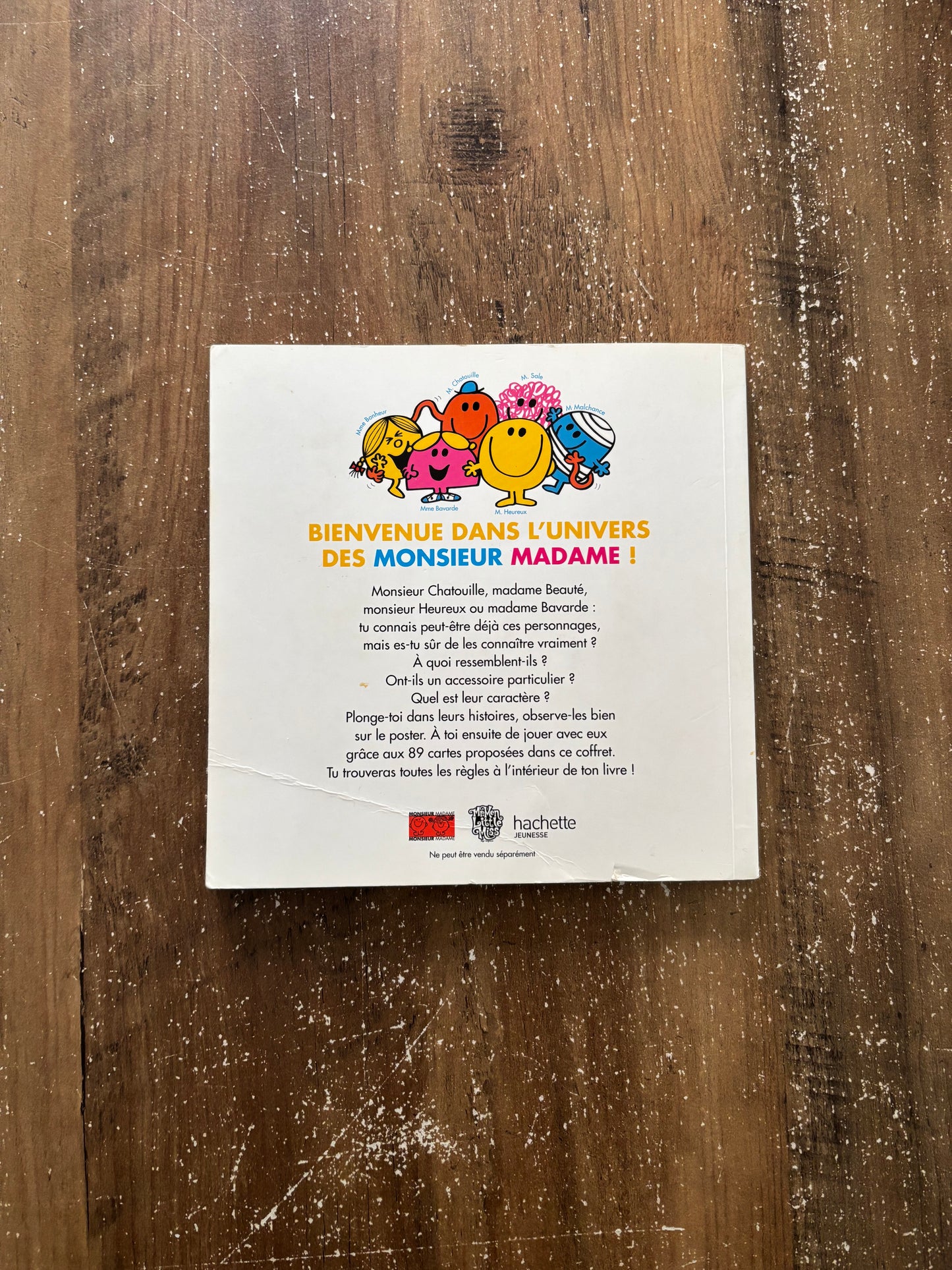 *imparfit couverture* Quel monsieur madame suis-je?