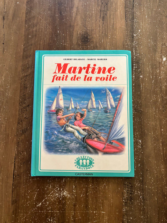 Martine fait de la voile