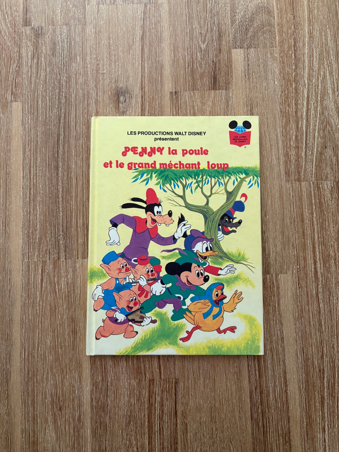 *Vintage* 1978 Penny la poule et le grand méchant loup