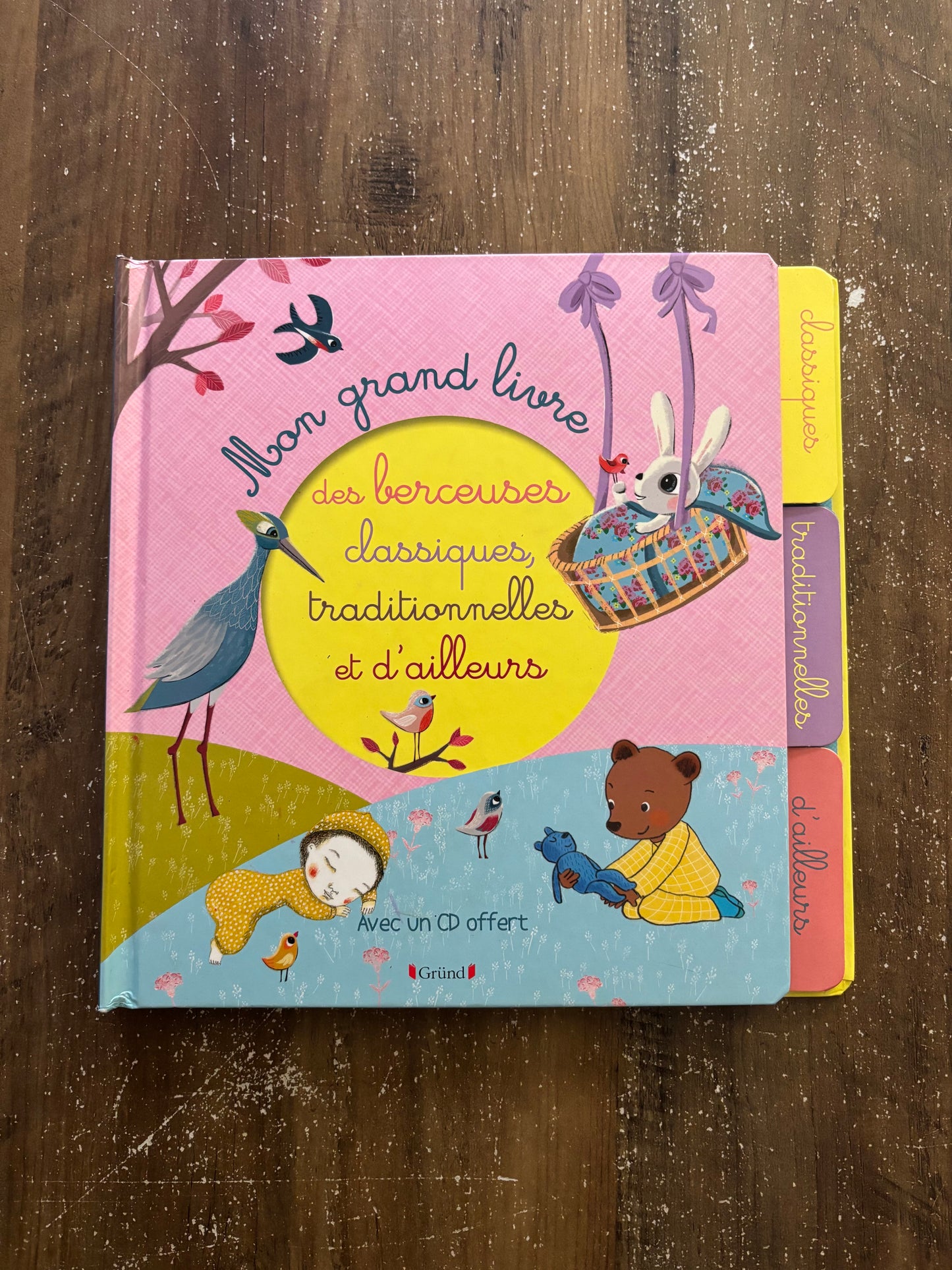 Mon grand livre des berceuses (avec CD)