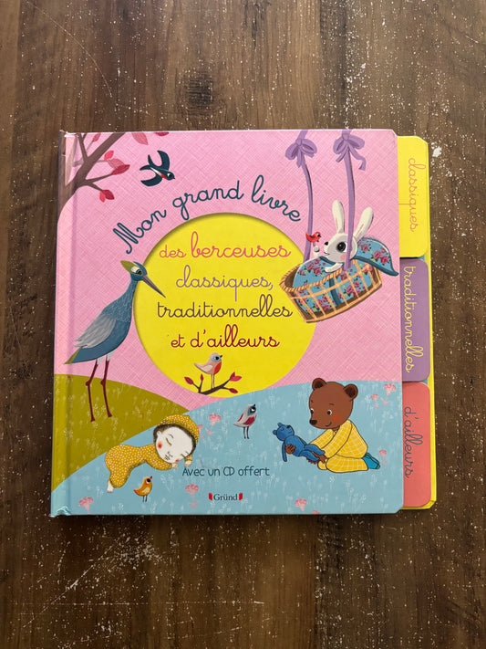 Mon grand livre des berceuses (avec CD)