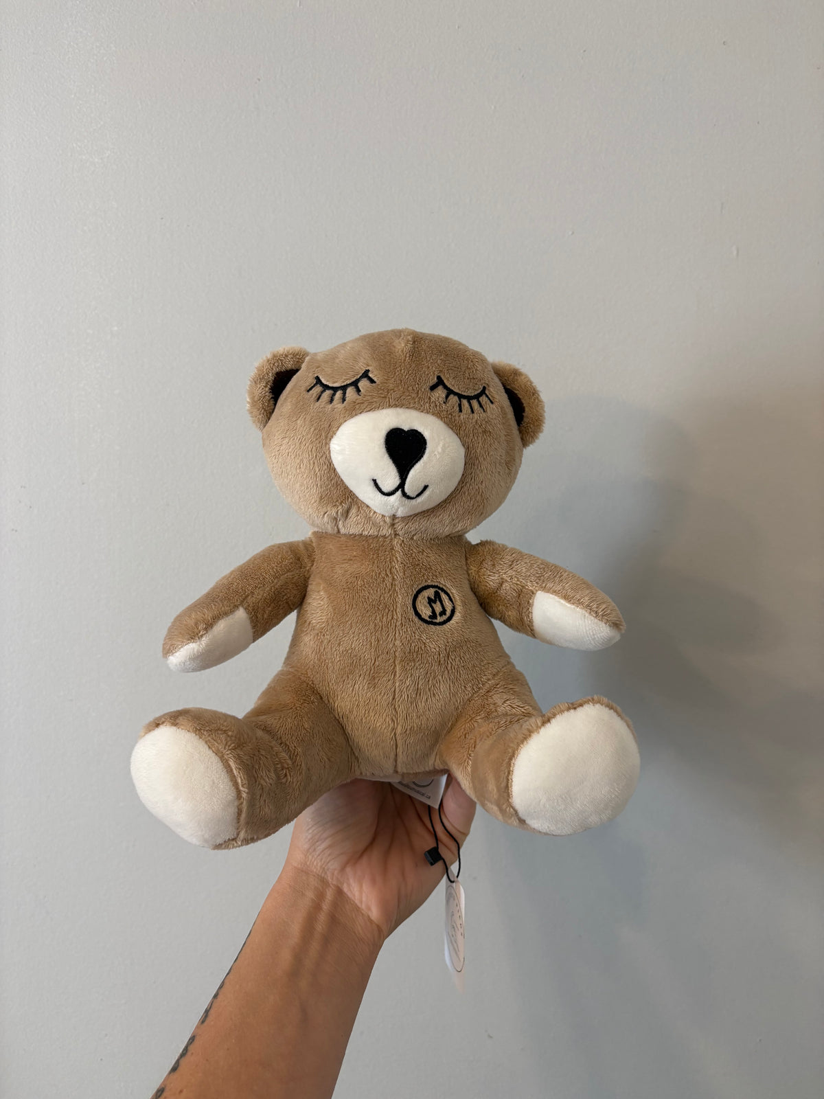 Peluche Moca musical