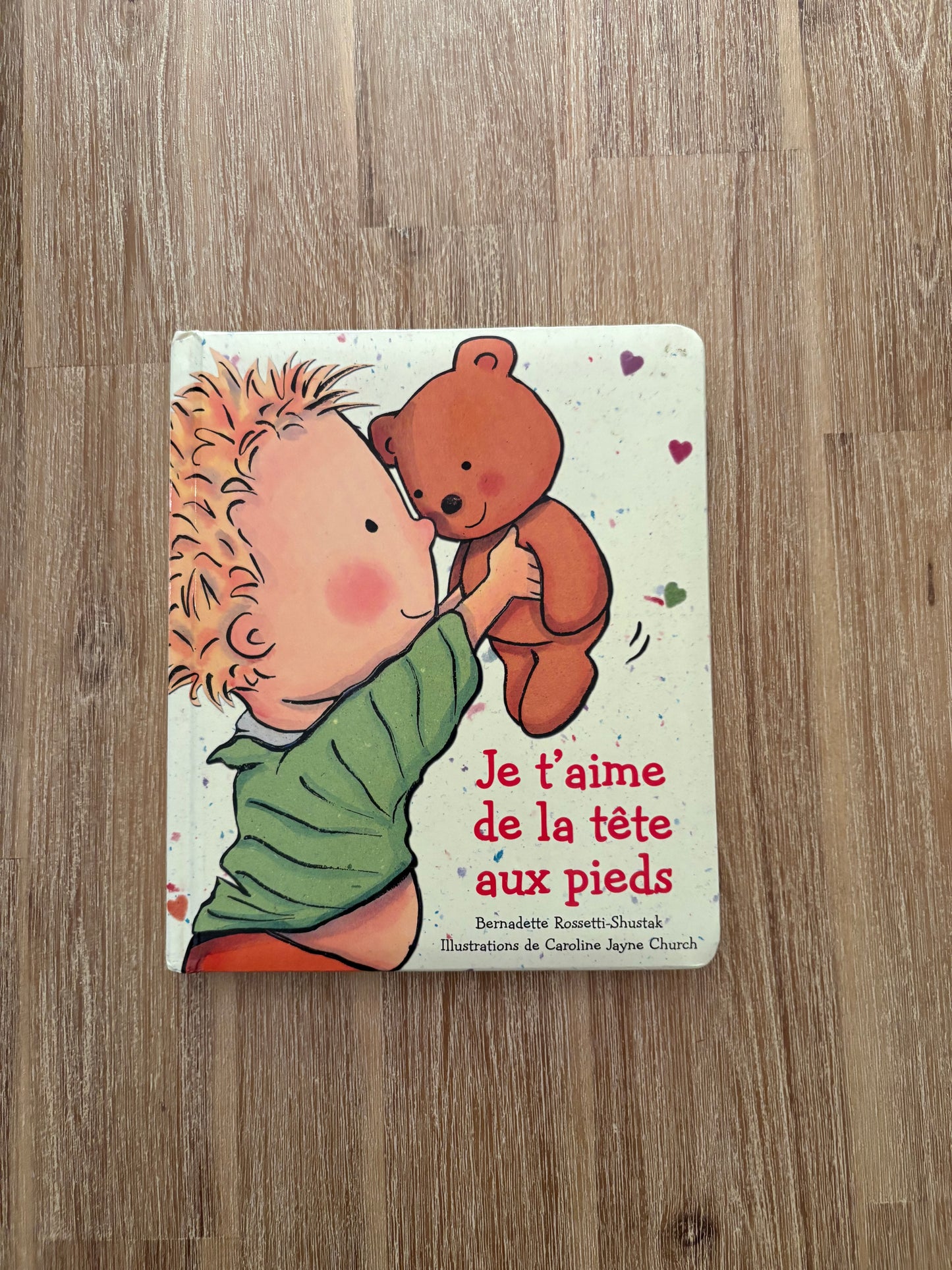Je t'aime de la tête aux pieds