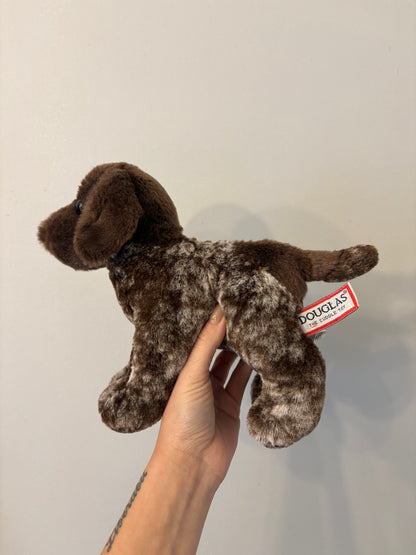 Peluche Douglas / Wolfgang le chien Brachet allemand