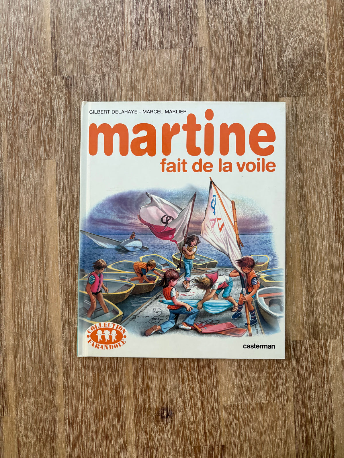 Martine fait de la voile