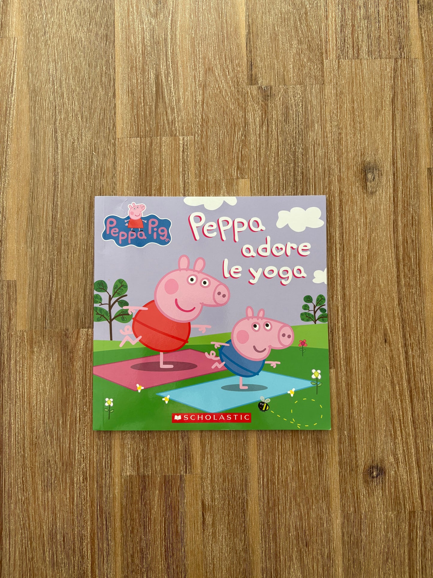 Peppa adore le yoga