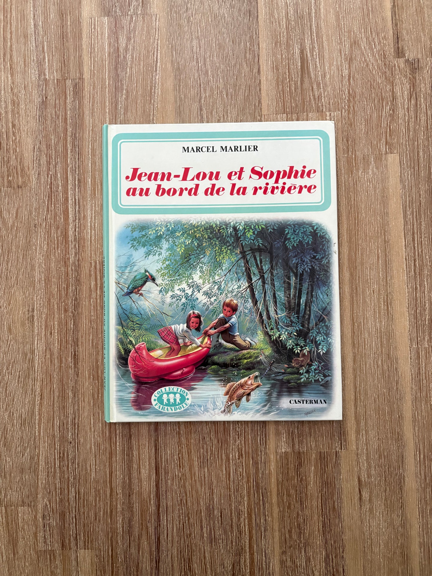 Jean-Lou et Sophie au bord de la rivière