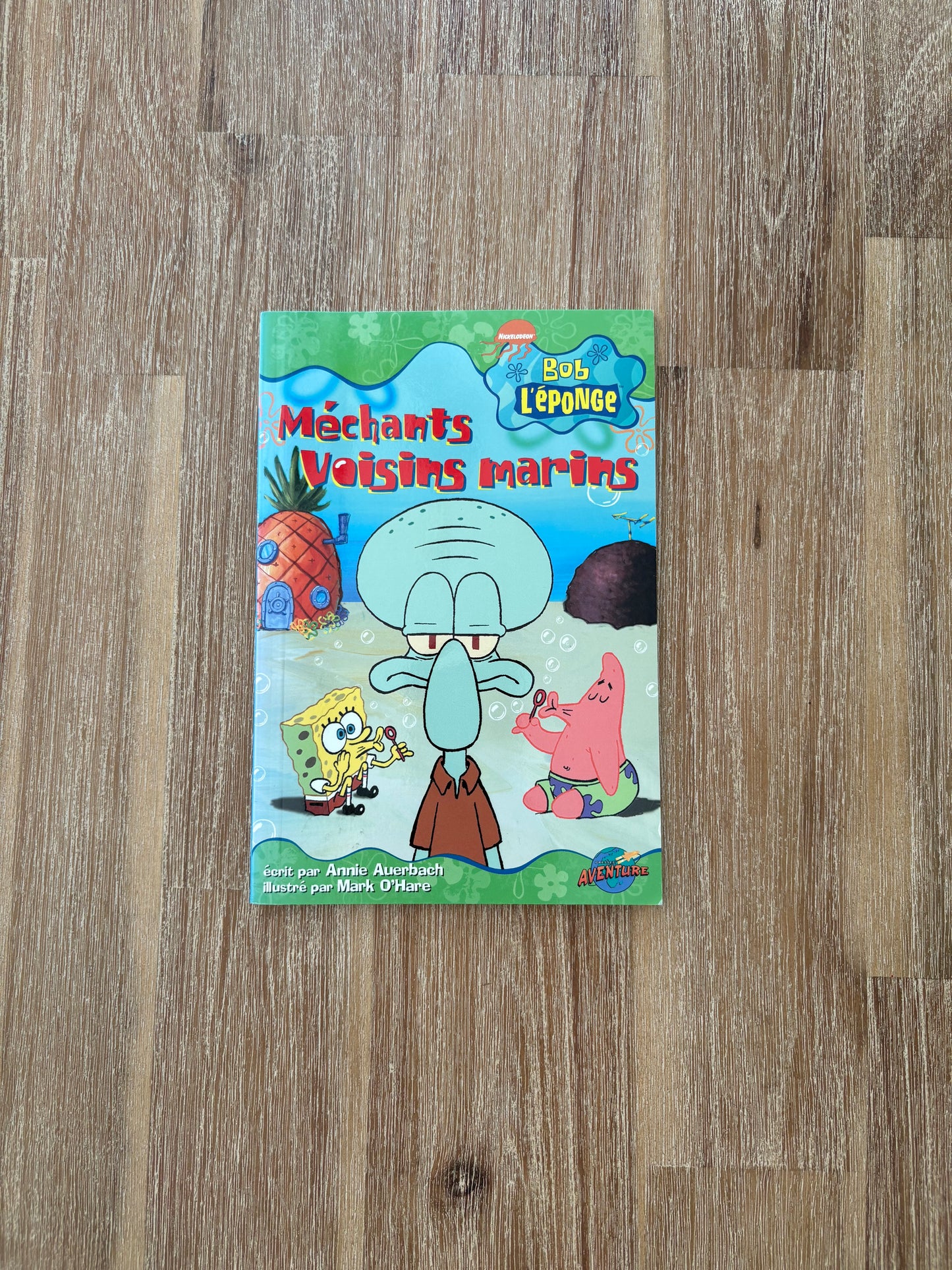Bob l’éponge / Roman jeunesse / méchant voisins marins