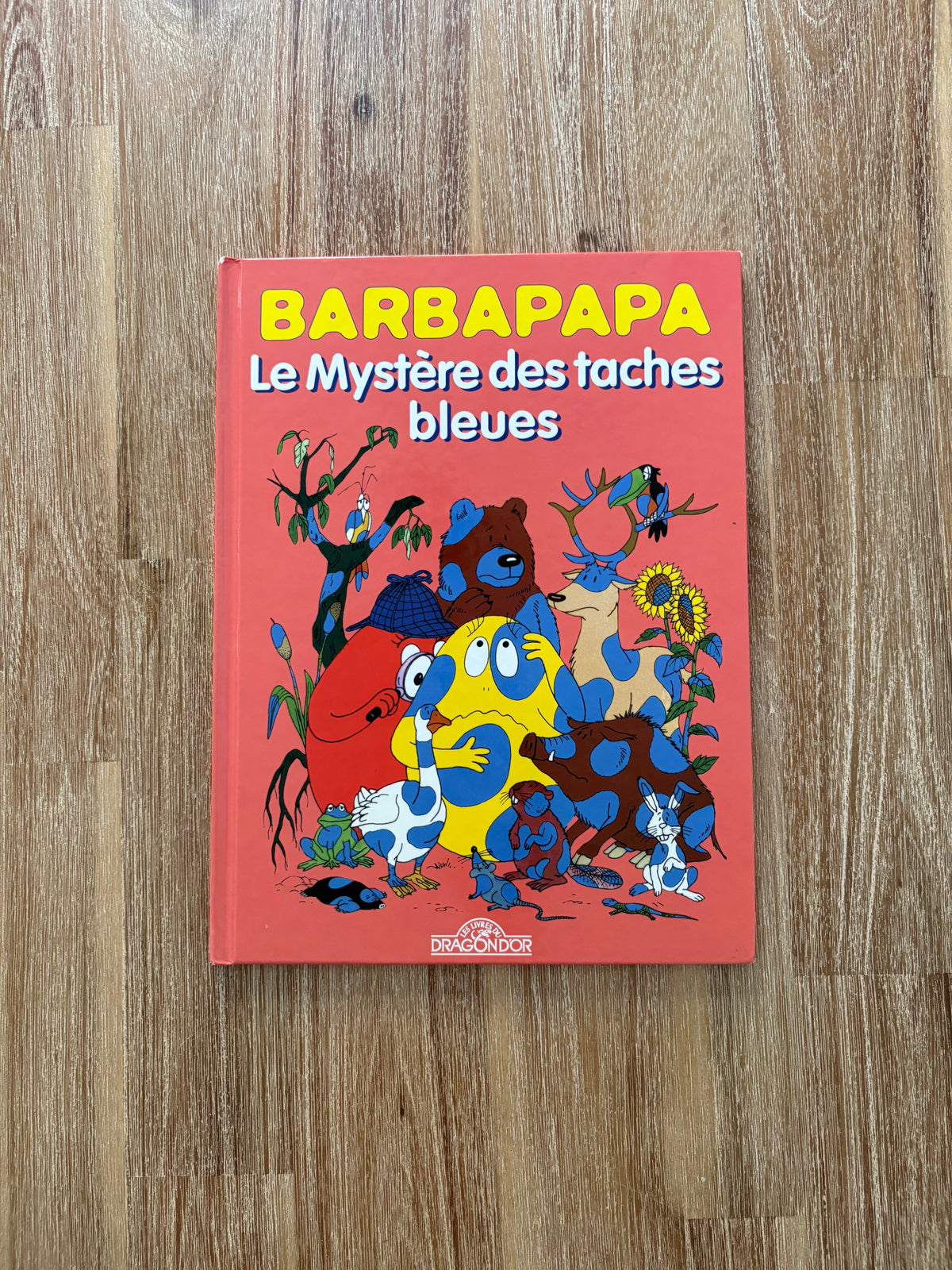 BD * Barbapapa, le mystère des taches bleues