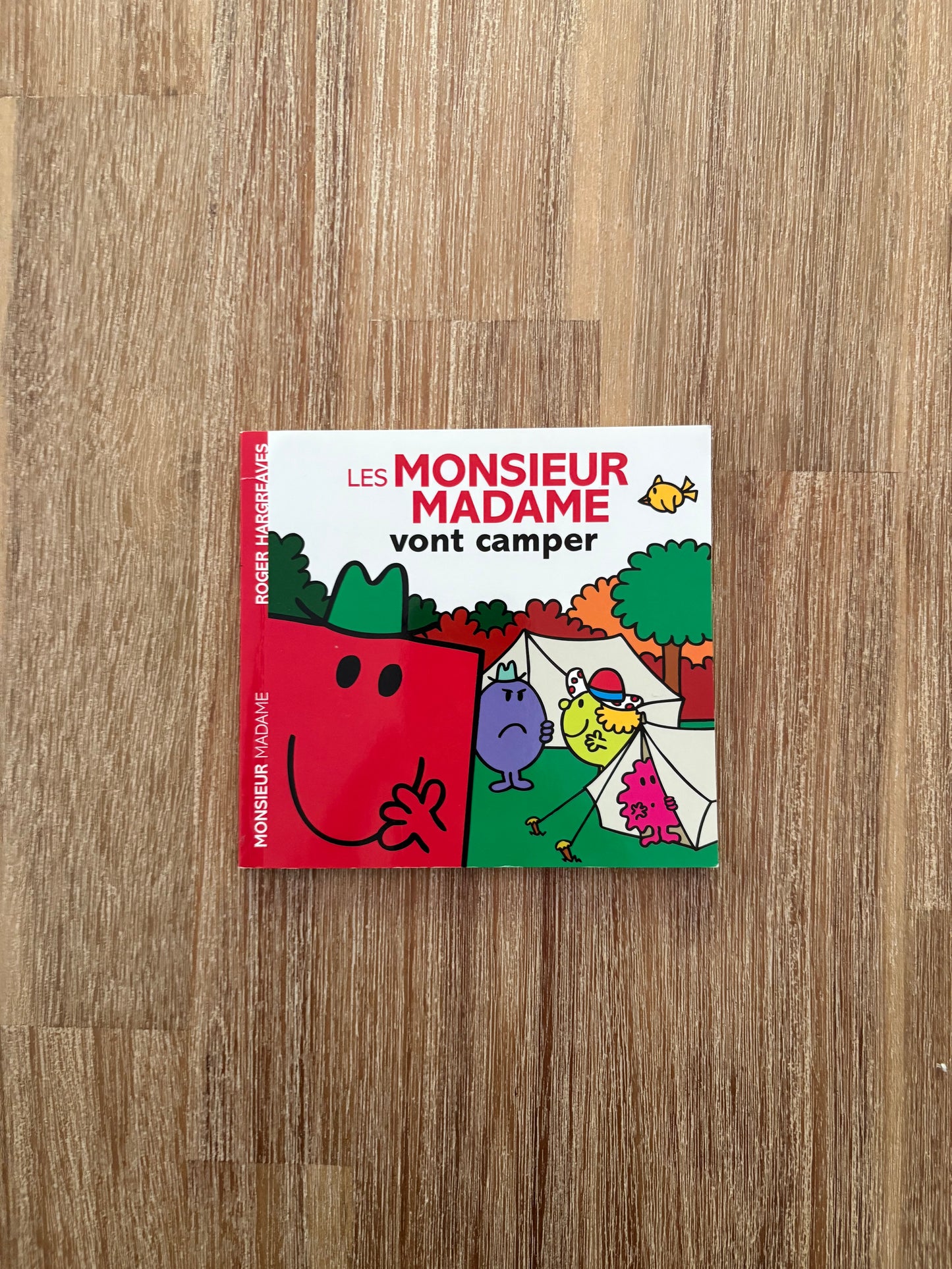 Les monsieur madame vont camper
