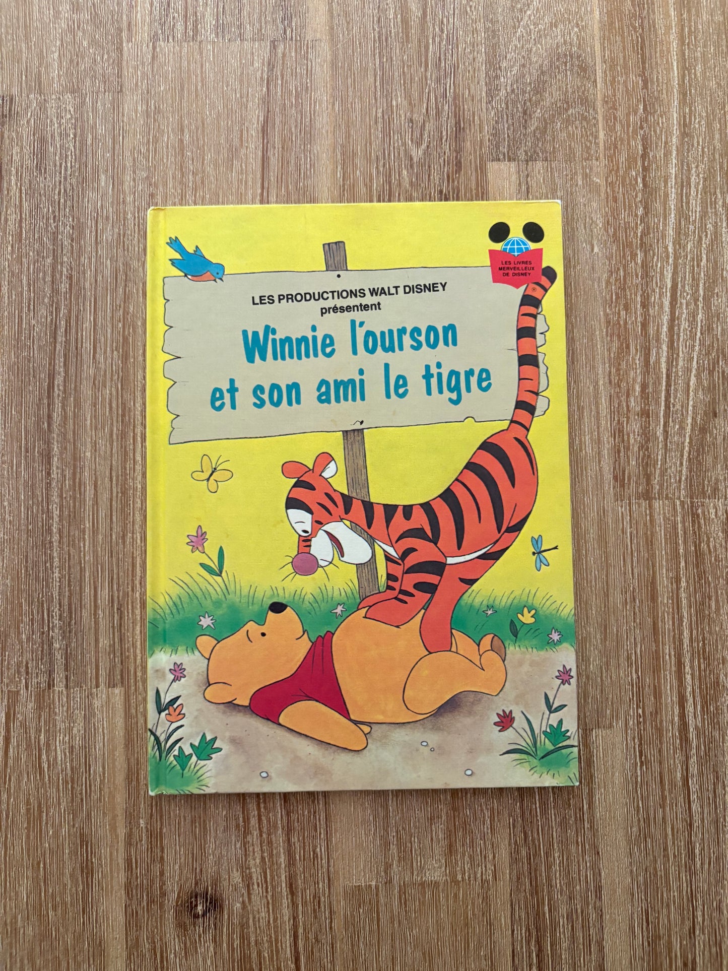 *Vintage* 1975 Winnie l'ourson et son ami Tigrou