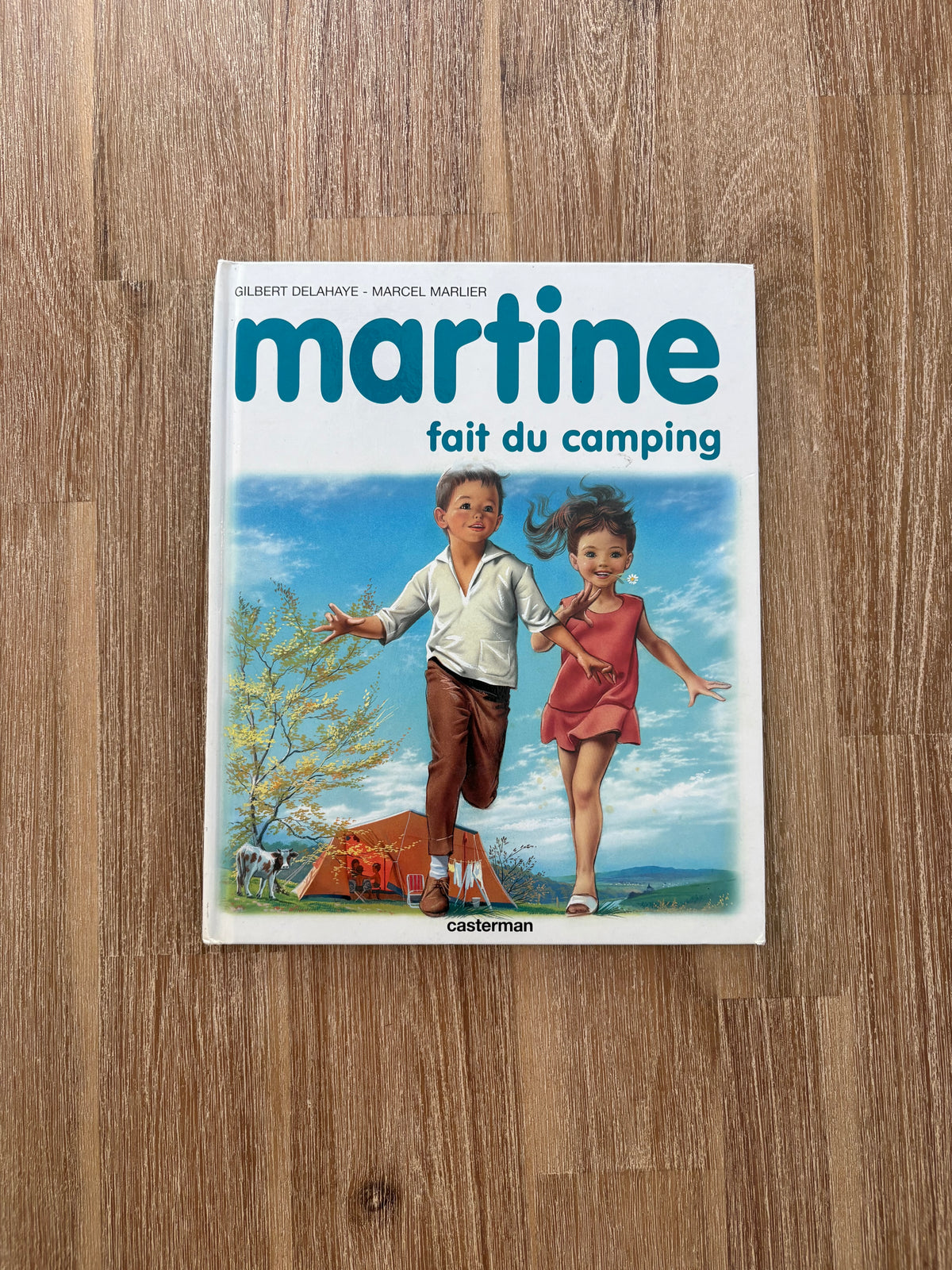 Martine fait du camping