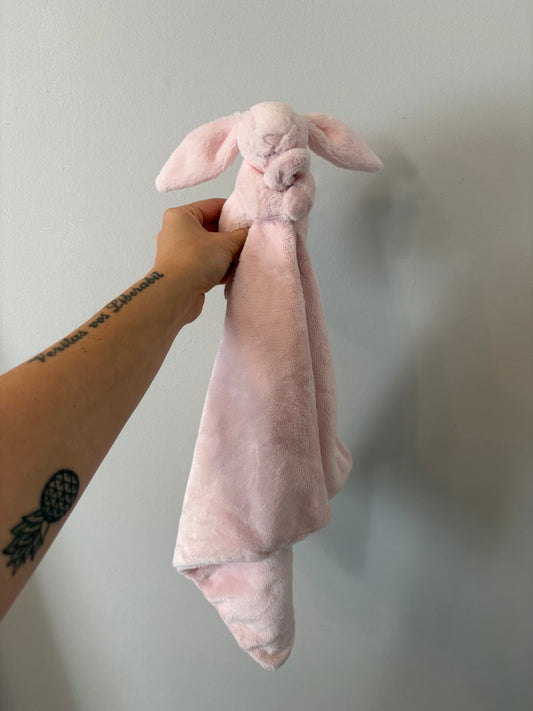 Peluche Jellycat Baby / Bashful pink bunny soother