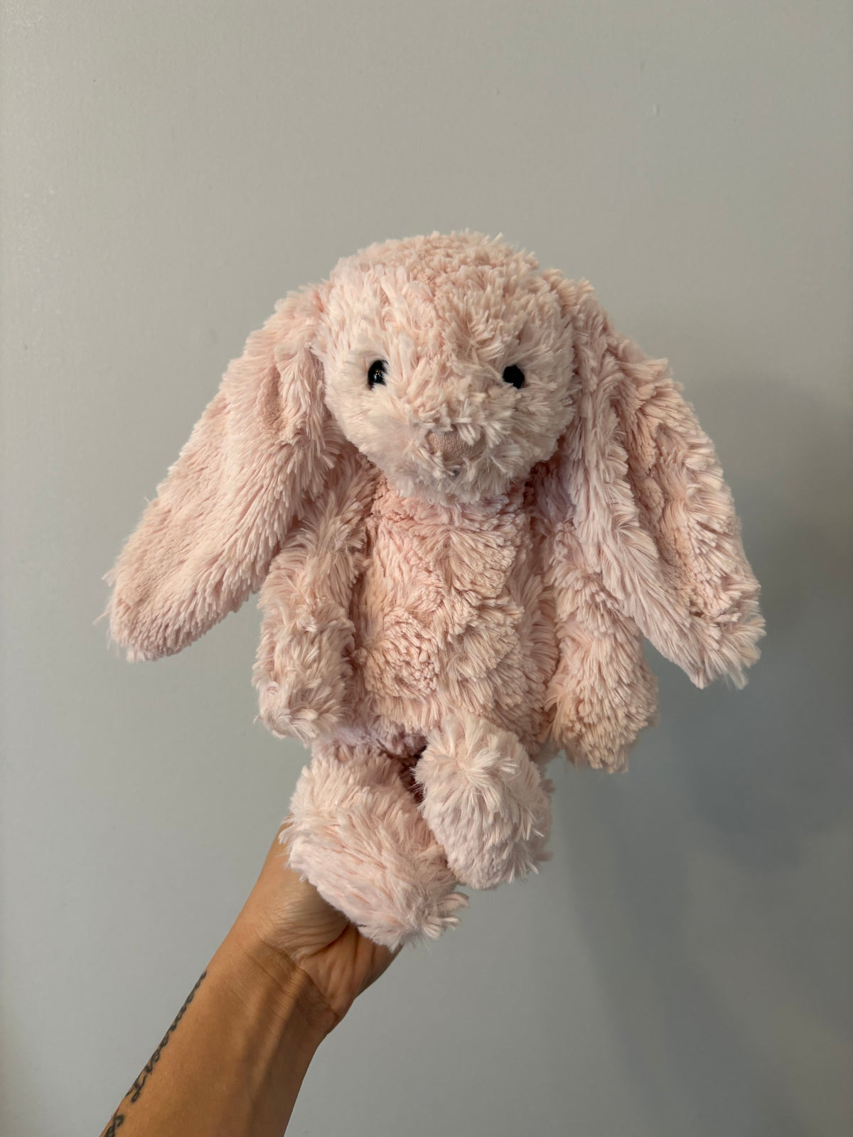 Peluche Jellycat / Bashful Bunny pink *Hochet intégré
