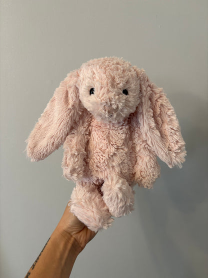 Peluche Jellycat / Bashful Bunny pink *Hochet intégré