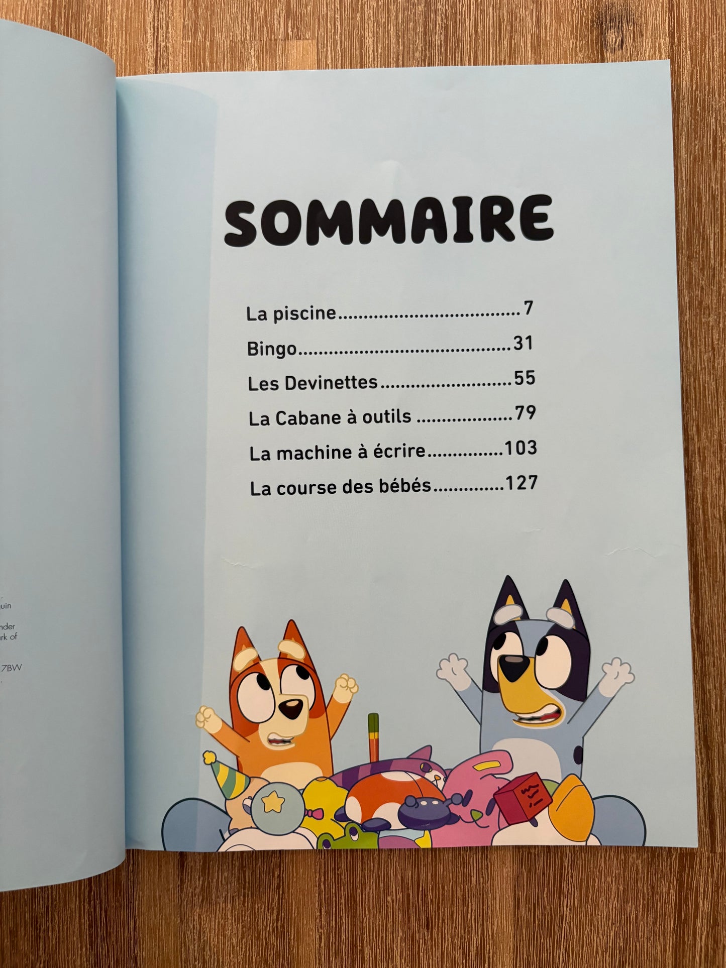 Bluey 5 minutes pour une histoire