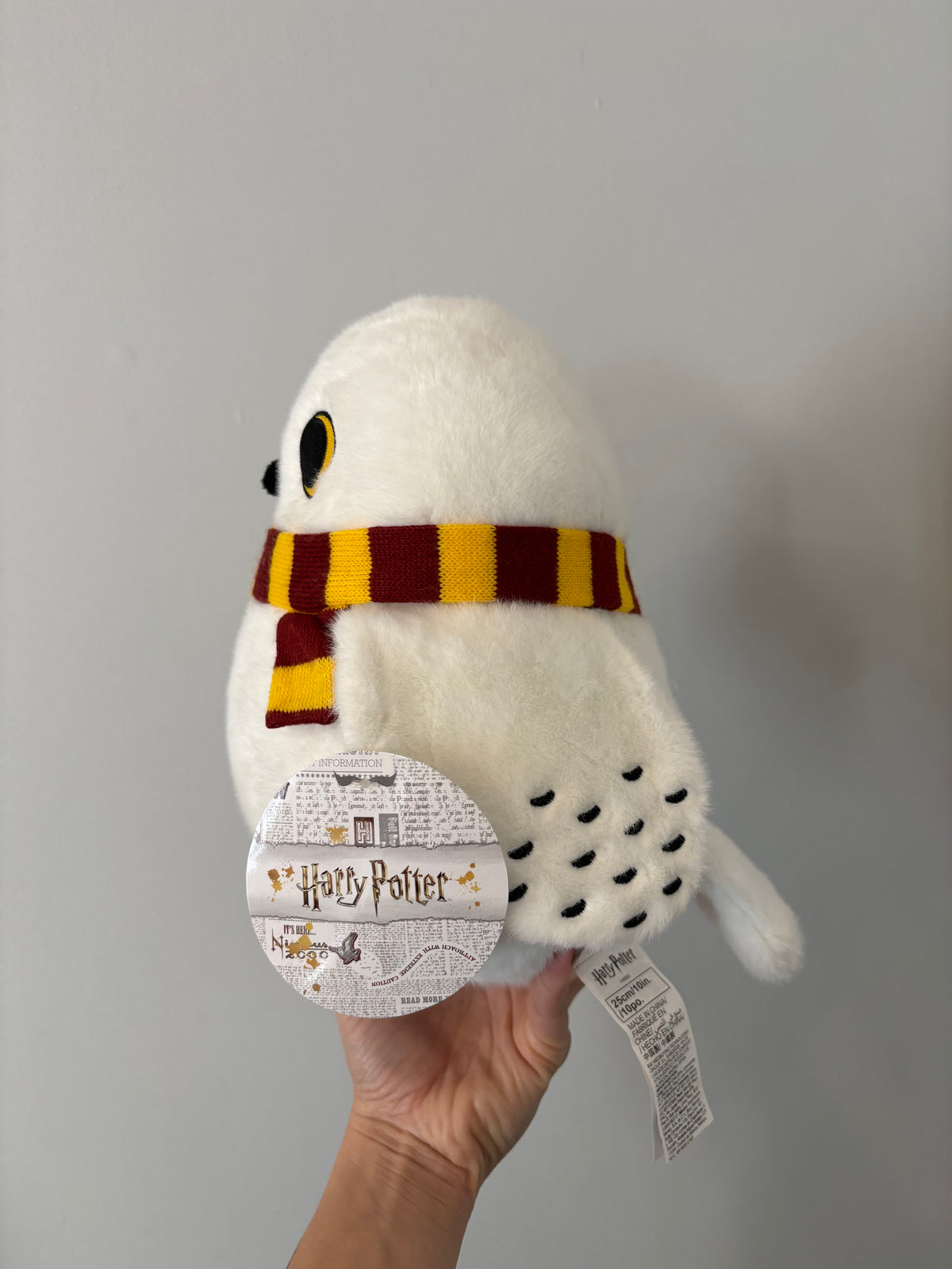 *Neuf* Peluche Miniso x Harry Potter / Hedwidge