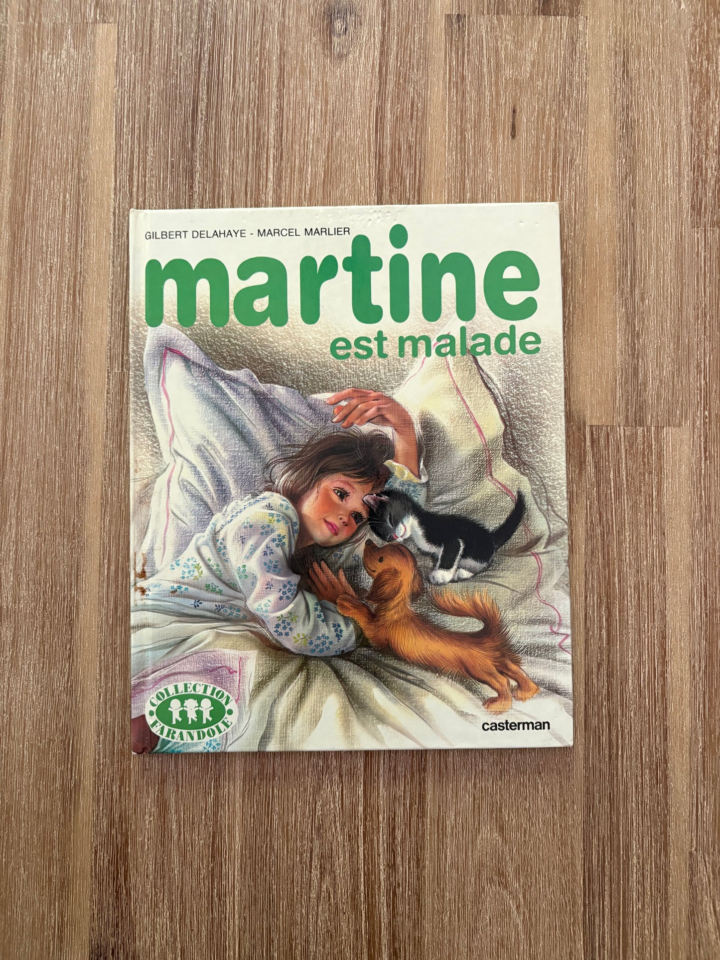 *Imparfait léger couverture* Martine est malade