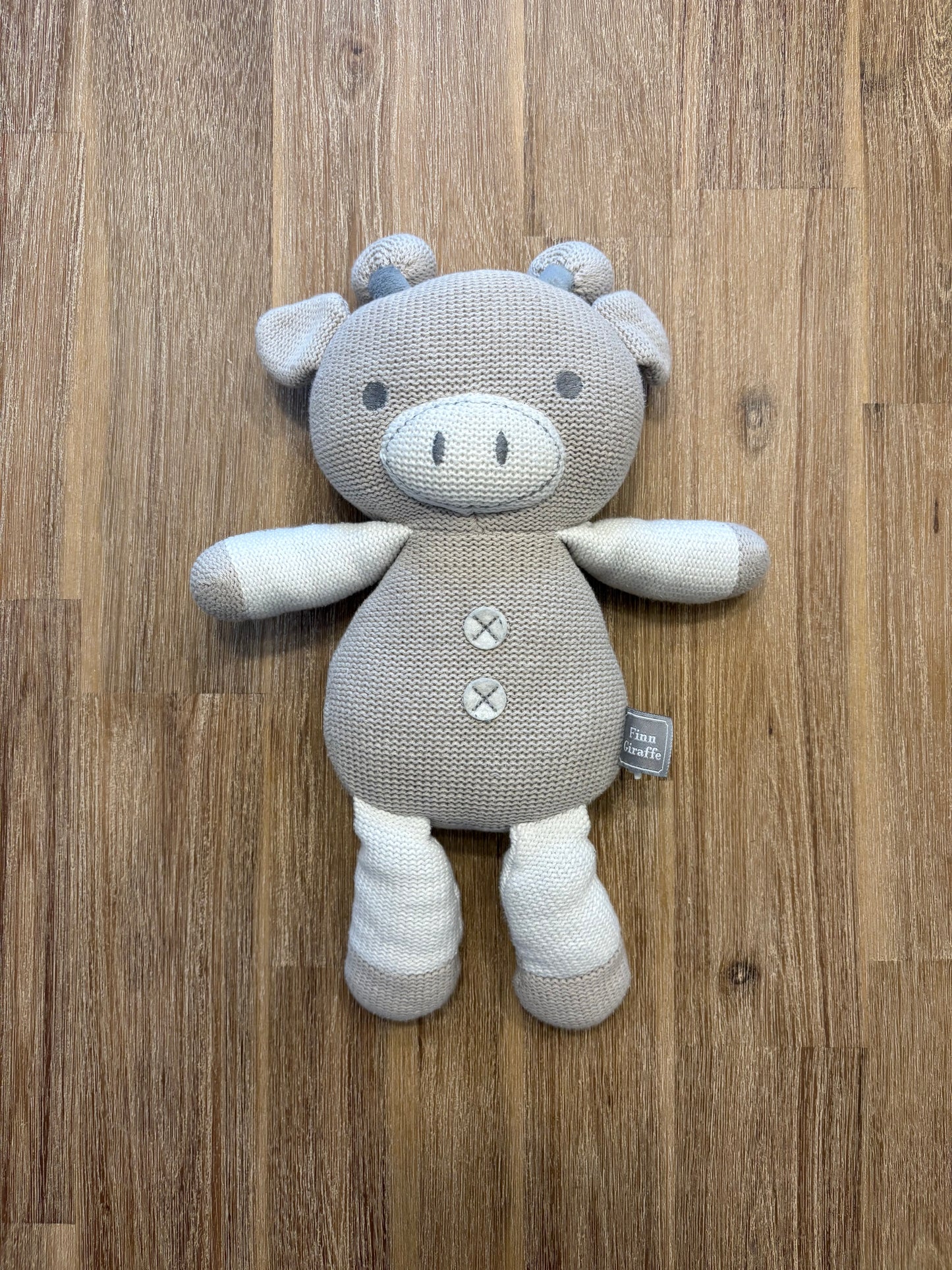 Peluche hochet / Finn Giraffe / Living textile