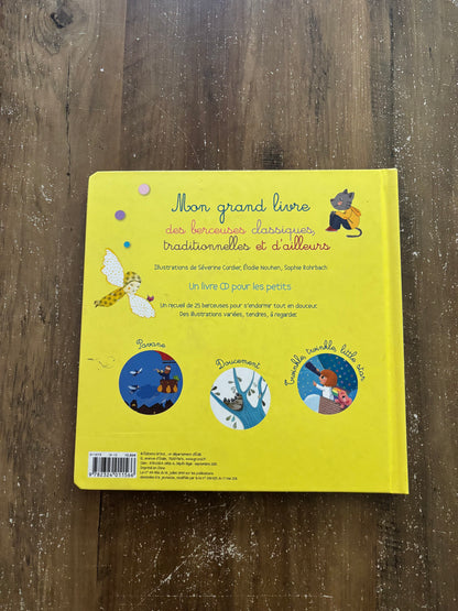 Mon grand livre des berceuses (avec CD)