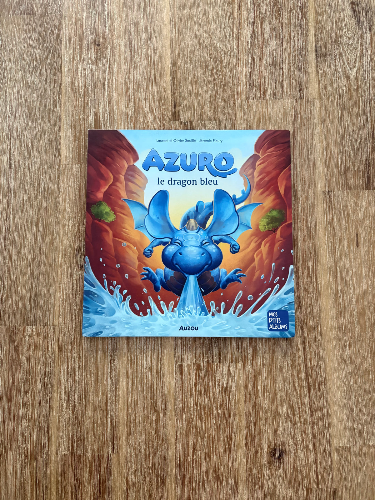 Azuro le dragon bleu