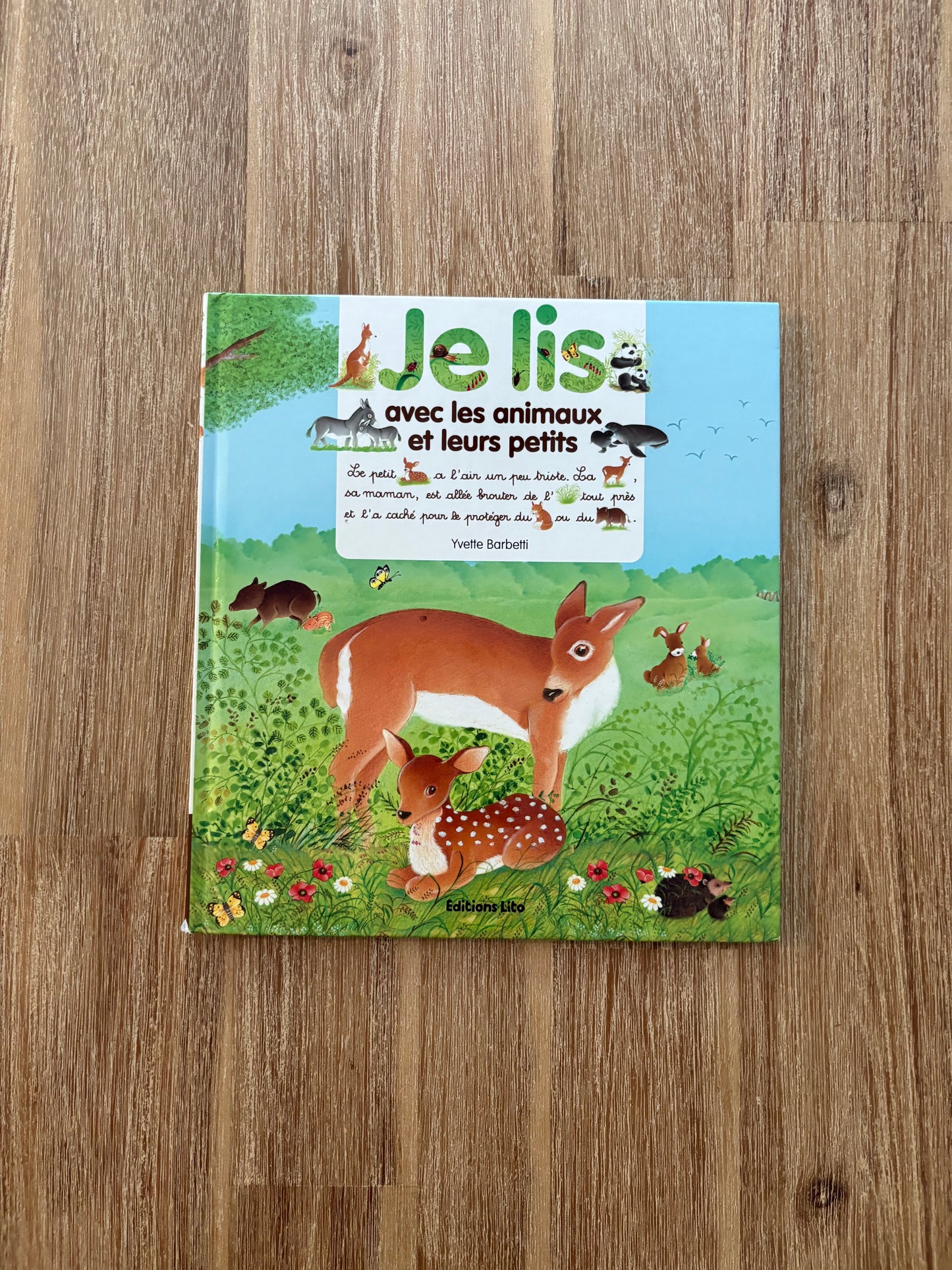 *Imparfait léger coin* Je lis avec les animaux et leurs petits