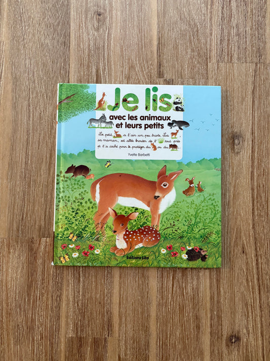 *Imparfait léger coin* Je lis avec les animaux et leurs petits