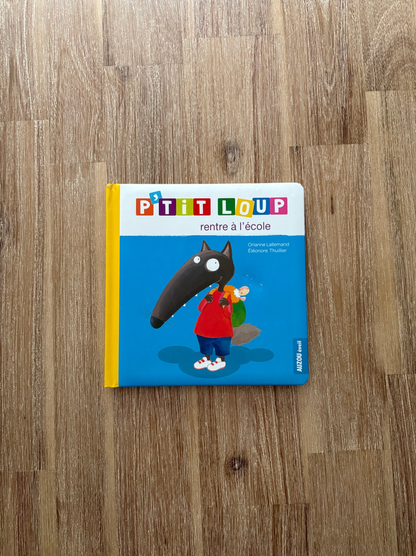 P'tit loup rentre à l'école