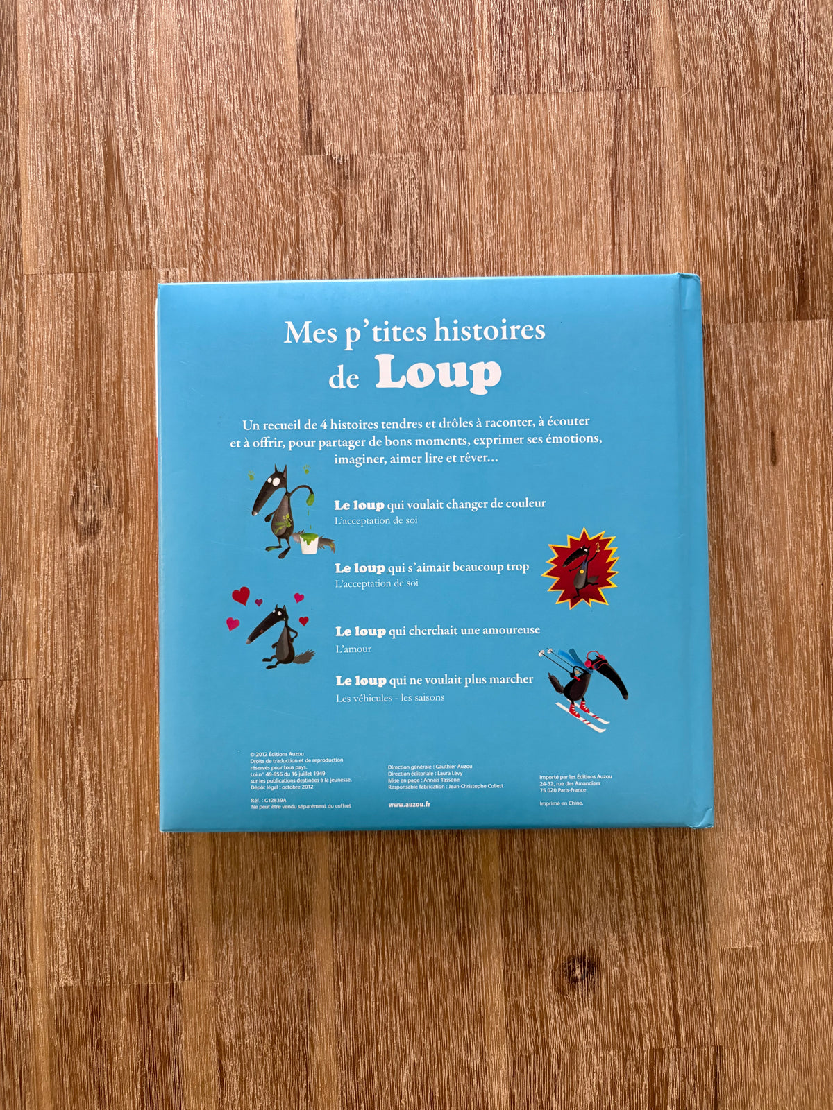 Mes p’tites histoires de Loup (4 récits)