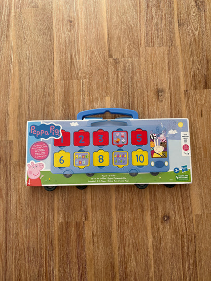 *Neuf* Jeux le bus des chiffres / Peppa pig