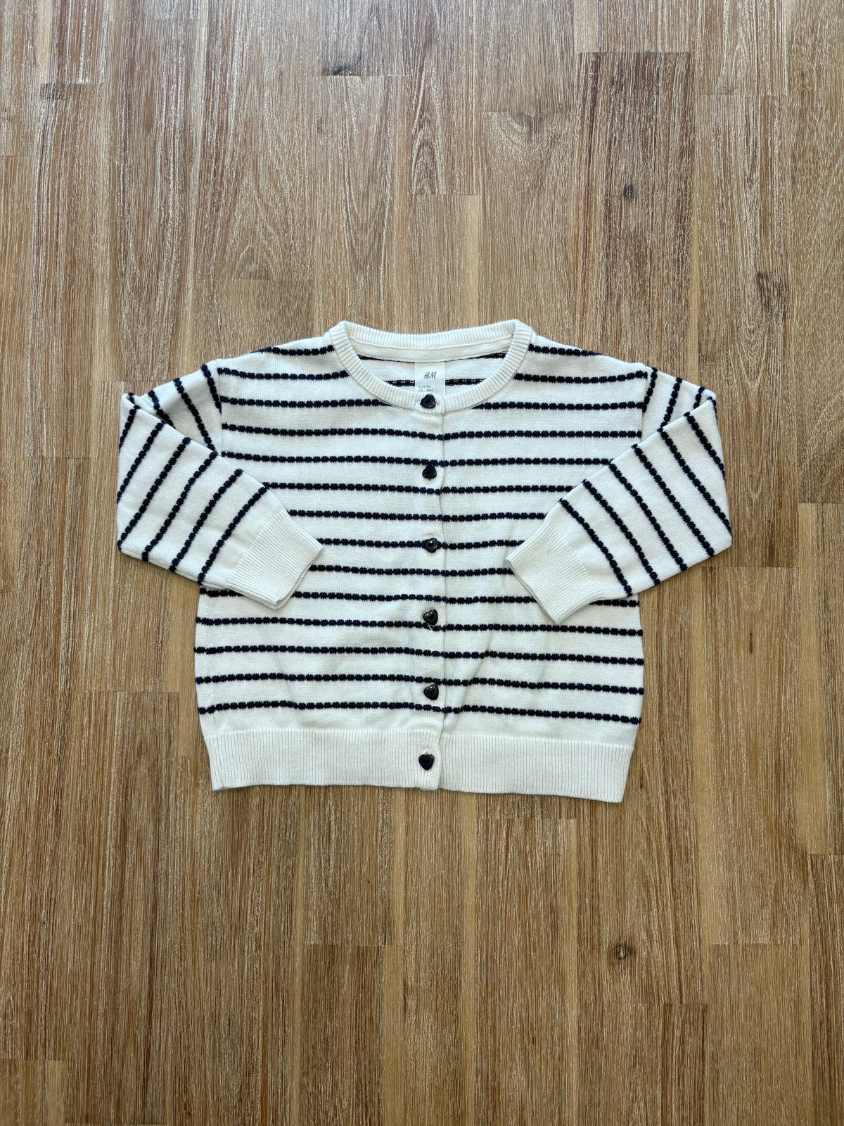 *Imparfait léger manche* 12-18 mois / H&M