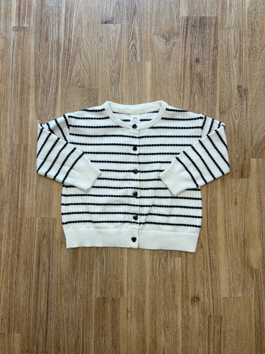 *Imparfait léger manche* 12-18 mois / H&M