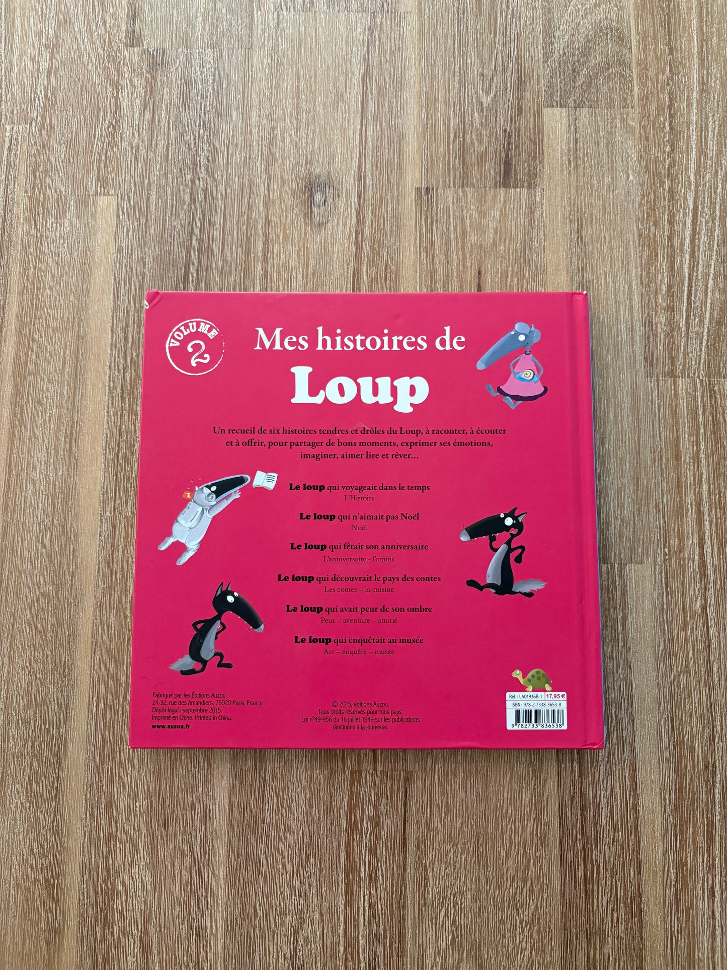 *Imparfait léger coins* Mes histoires de Loup tome 2