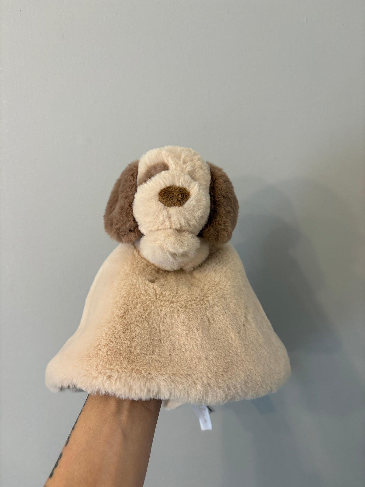 Peluche doudou / Chien toddy Luvster / Eco Ebba